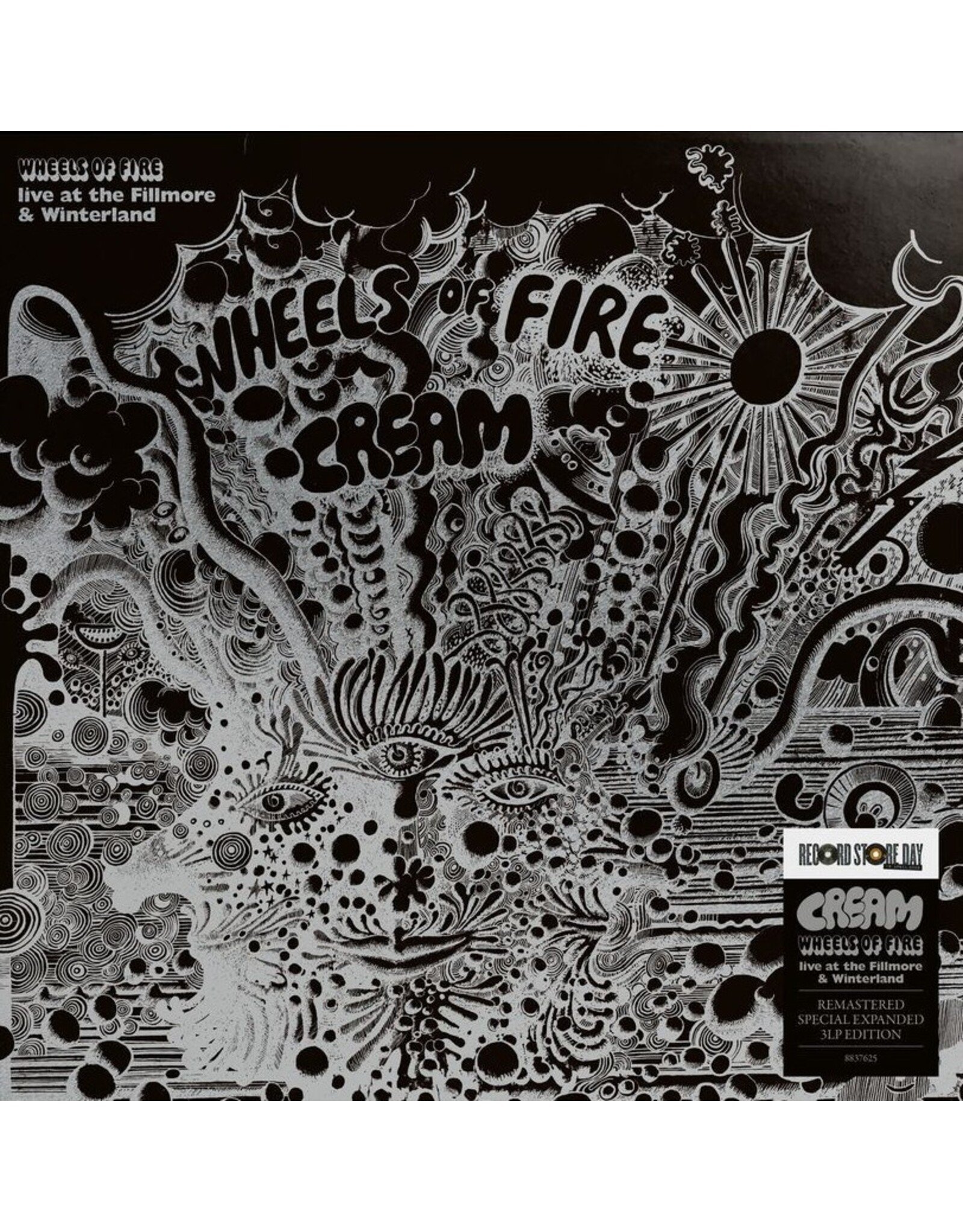 Cream - Wheels Of Fire: Live At The Fillmore Auditorium & Winterland Ballroom (Record Store Day) [3LP]