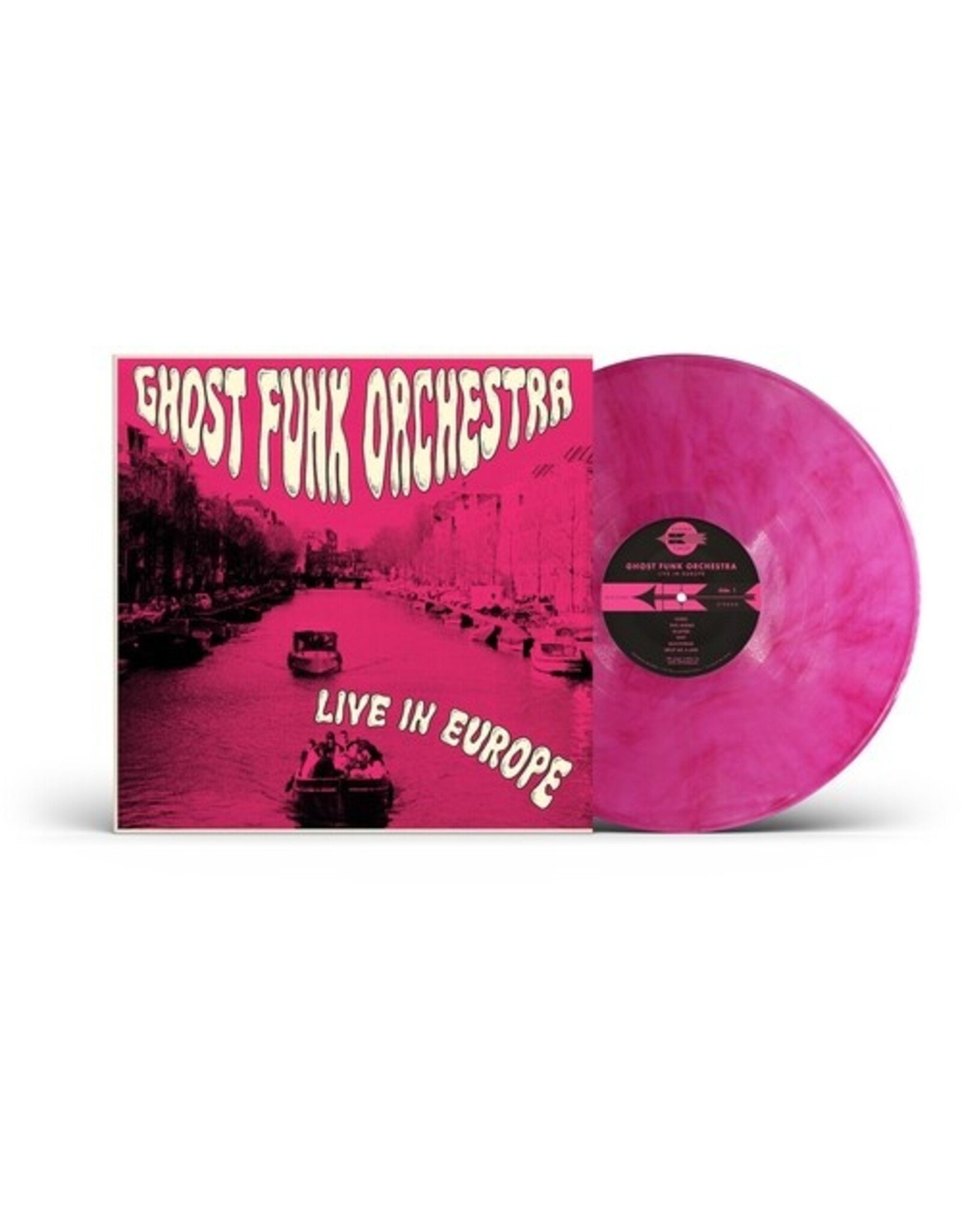 Ghost Funk Orchestra - Live In Europe (Record Store Day) [Fuchsia Swirl Vinyl]