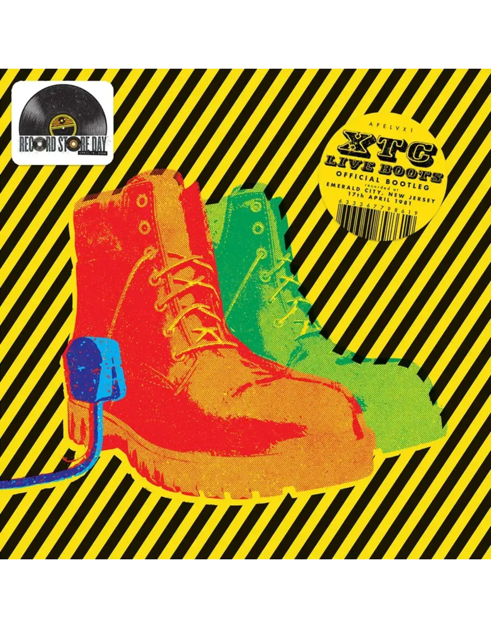 XTC -  Live Boots: Live At Emerald City 1981 (Record Store Day)