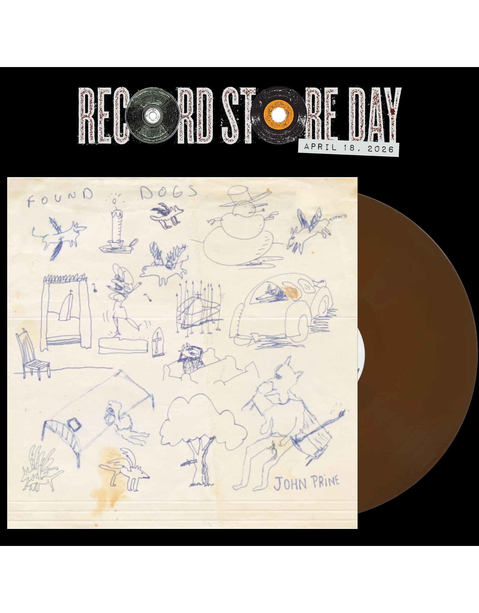 John Prine - Found Dogs (Record Store Day) [Heartwood Vinyl]