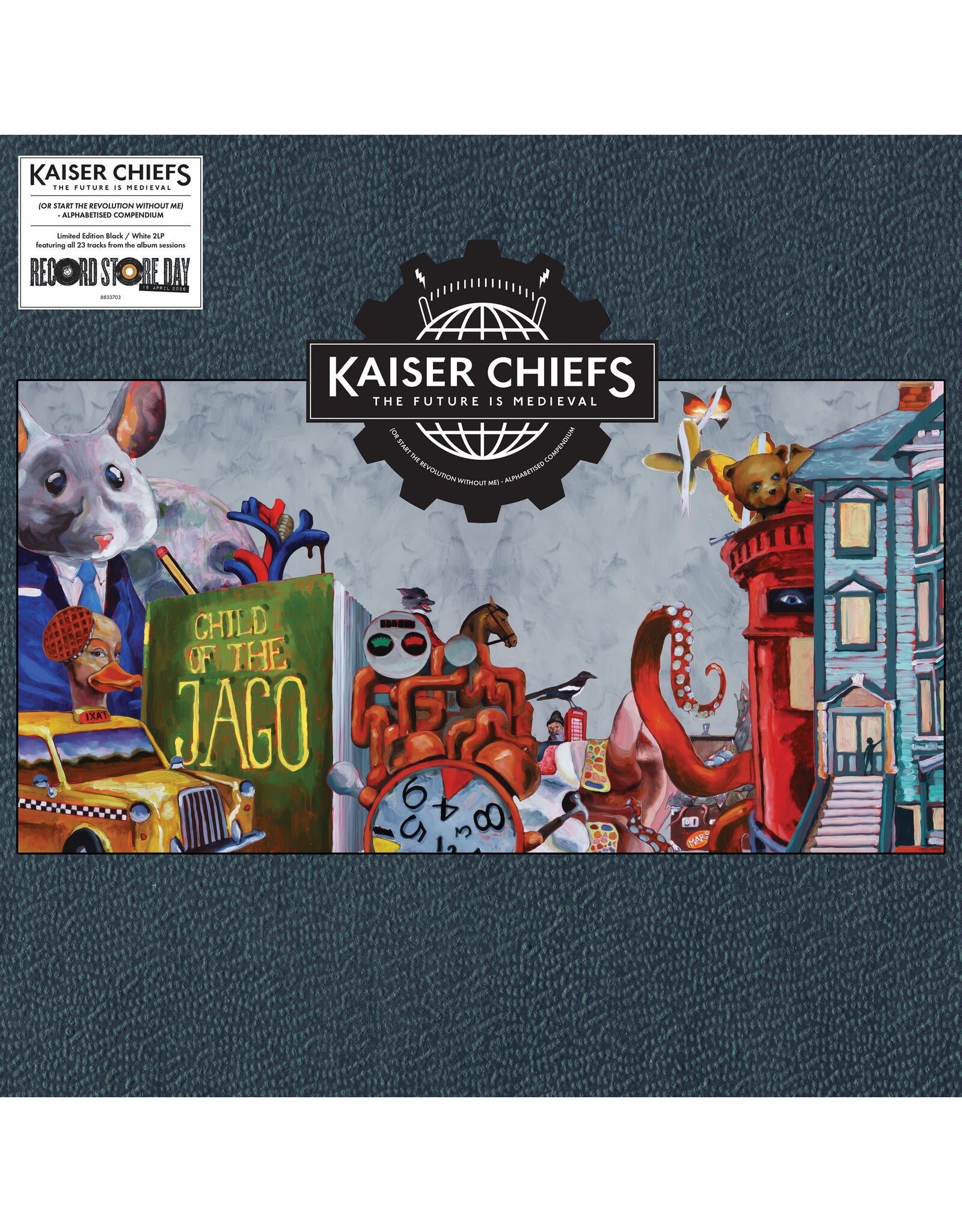 Kaiser Chiefs - The Future is Medieval: Alphabetised Compendium (Record Store Day) [Black & White Vinyl]