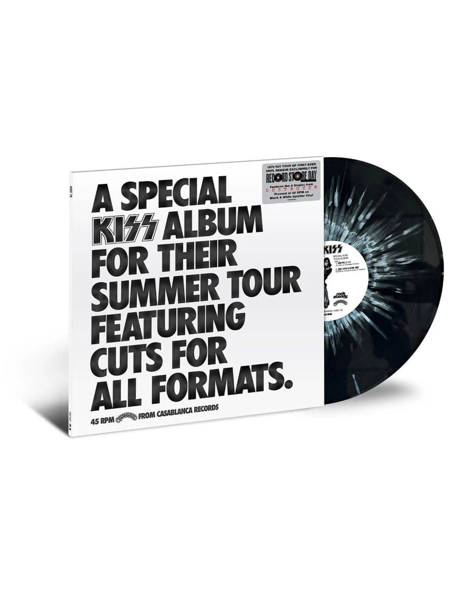 KISS - A Special KISS Tour Album (Record Store Day) [Black & White Splatter Vinyl]