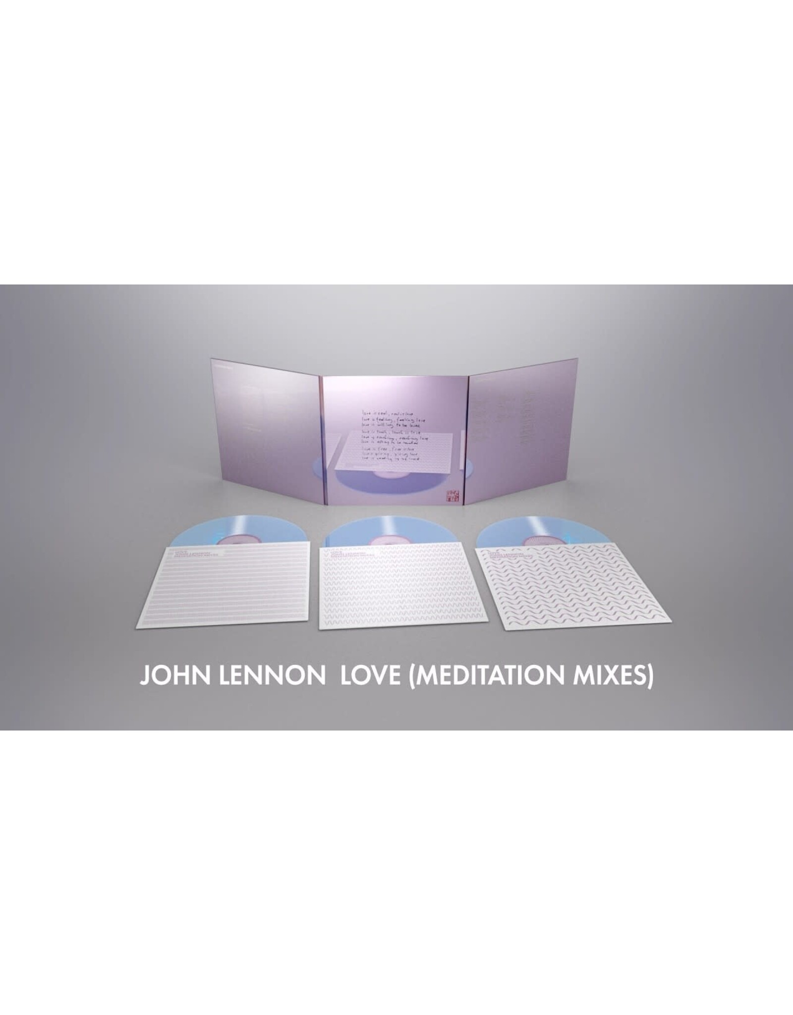 John Lennon - Love: Meditation Mixes (Record Store Day) [3LP Pearl Arctic Vinyl]