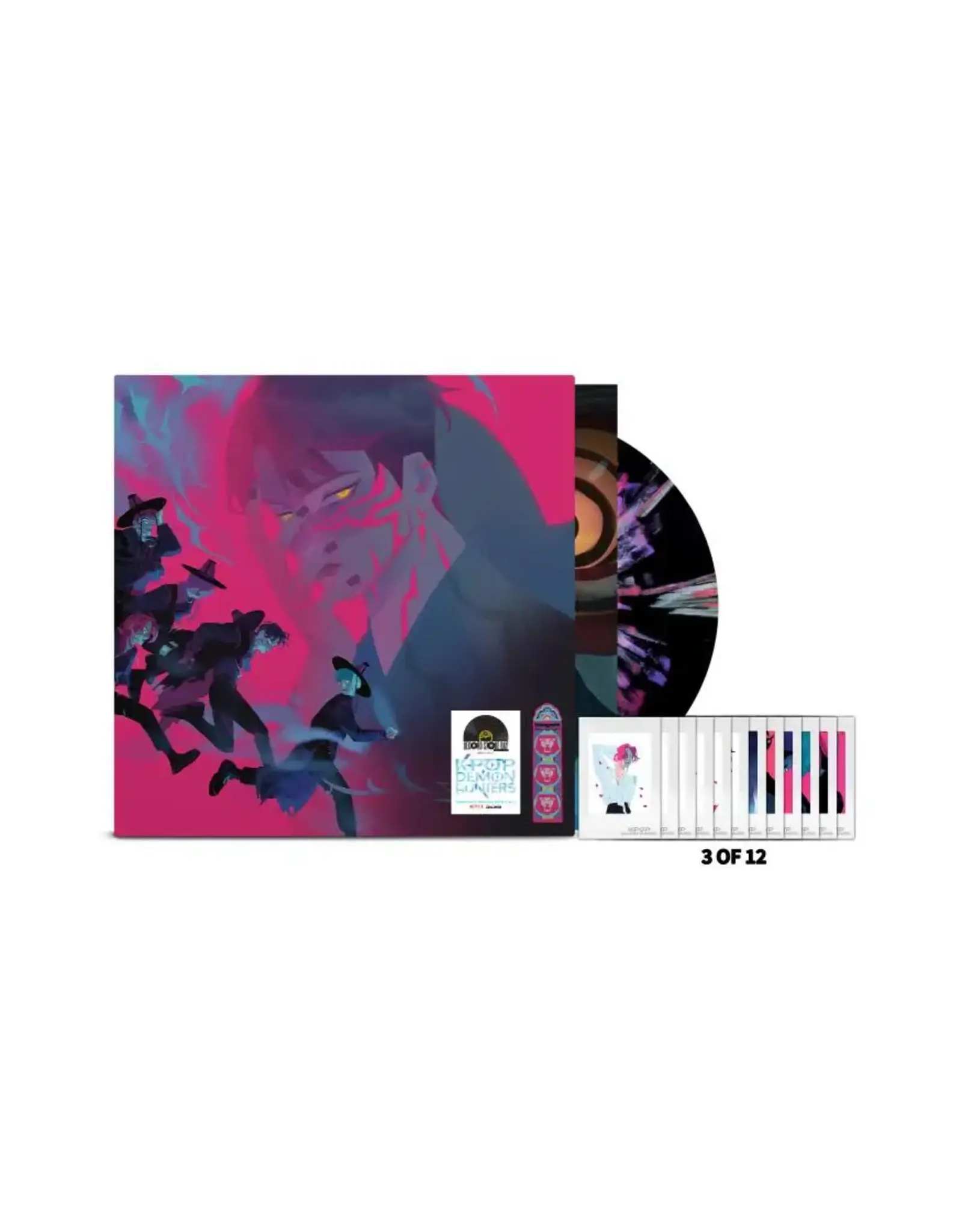 Various - K-Pop Demon Hunters: Saja Boys Edition (Splatter Vinyl)