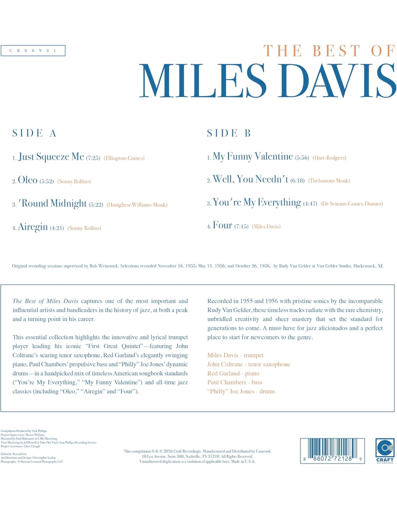 Miles Davis - The Best Of Miles Davis