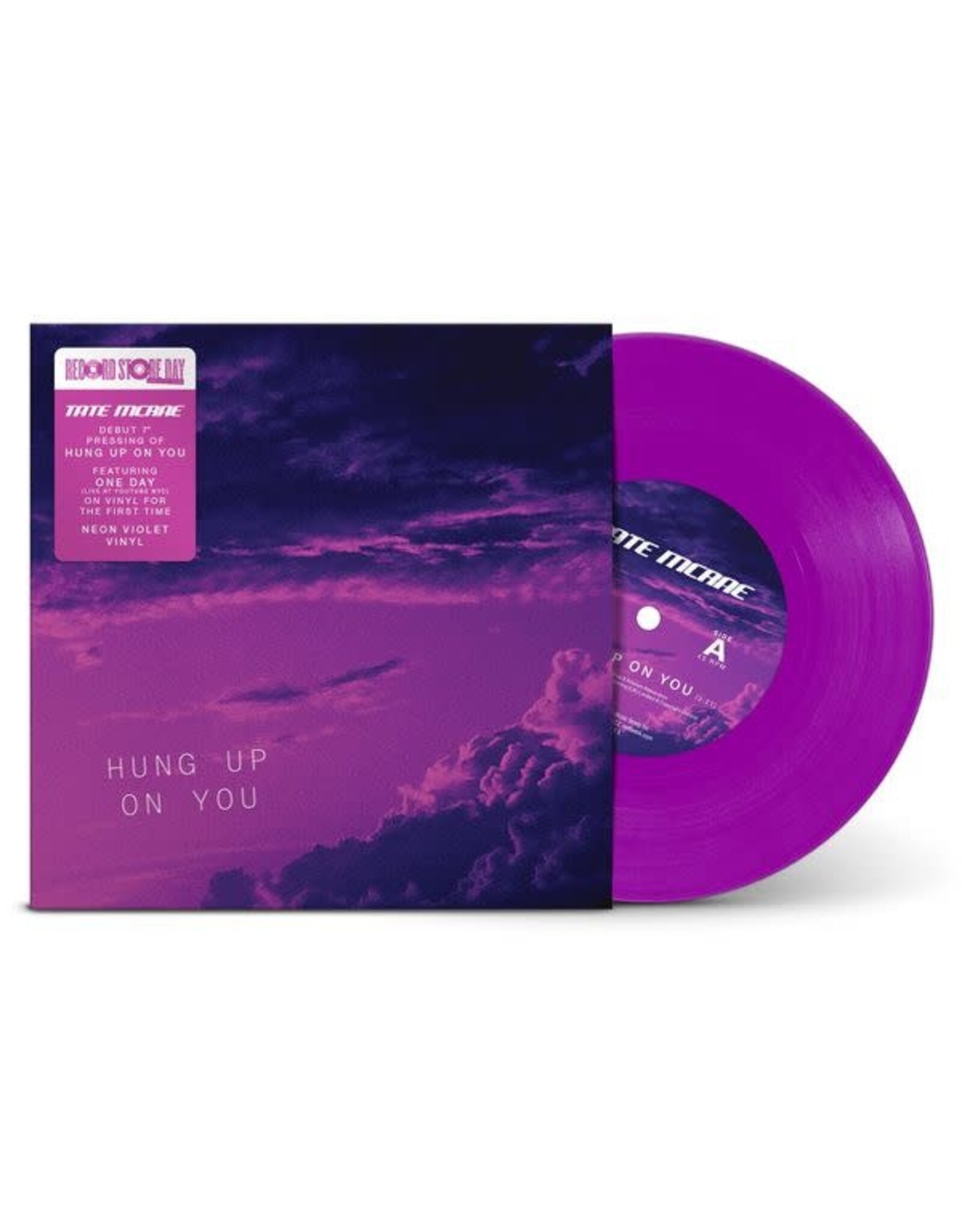 Tate McRae - Hung Up On You / One Day (Record Store Day) [7" Violet Vinyl]