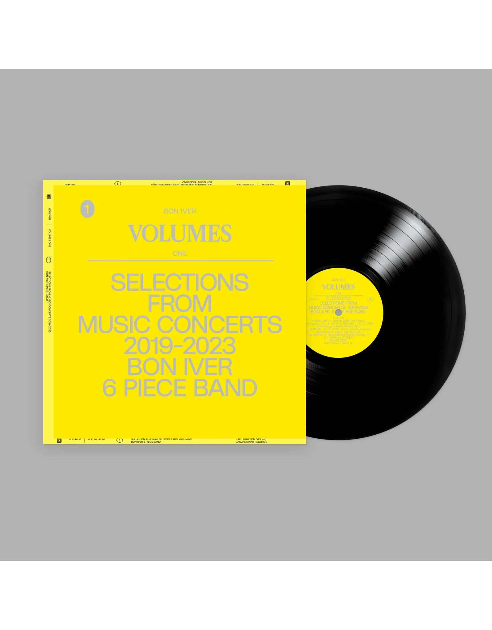 Bon Iver - VOLUMES: ONE - Selections From Music Concerts 2019-2023