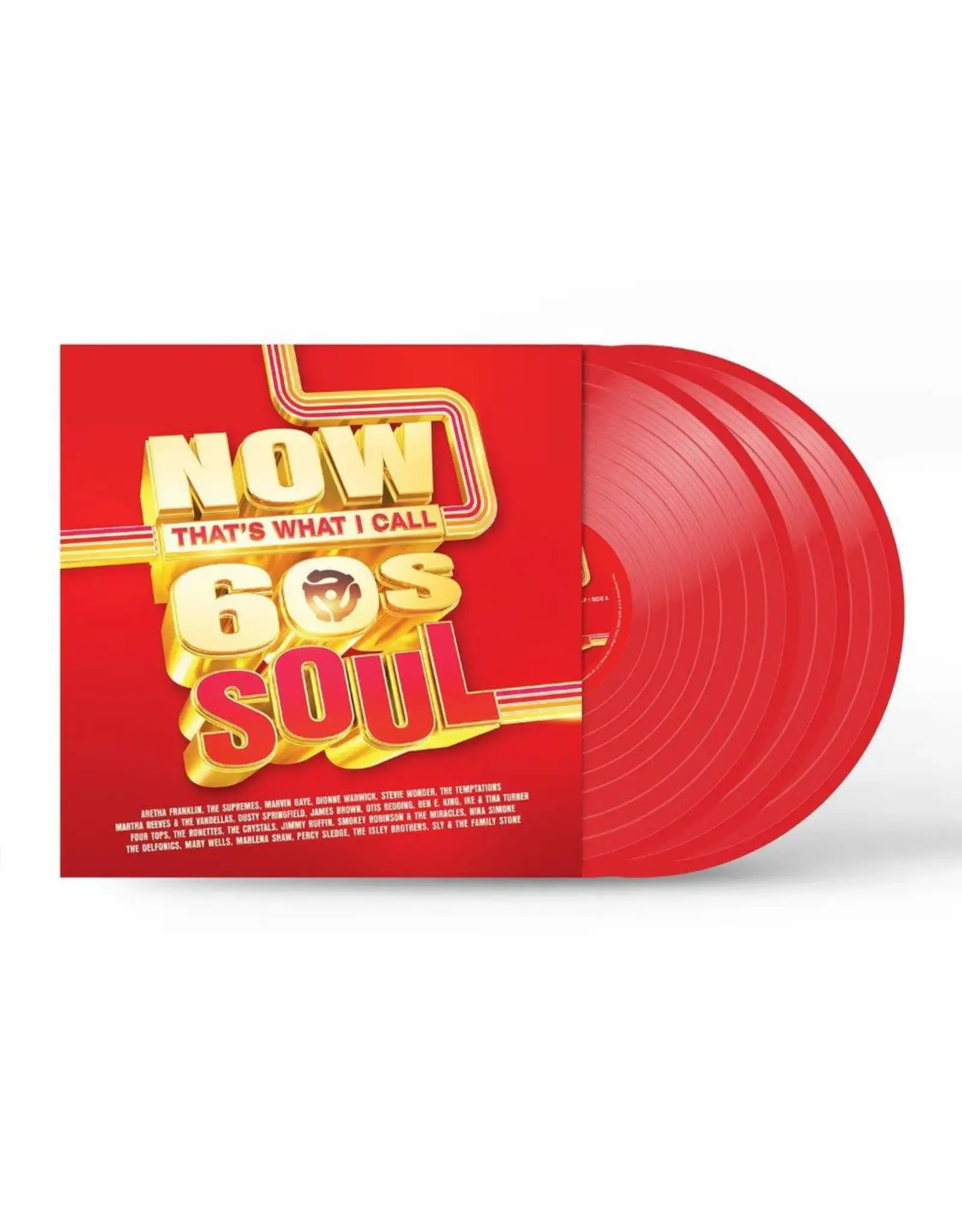 Various - Now That's What I Call 60s Soul [3LP] (Red Vinyl)