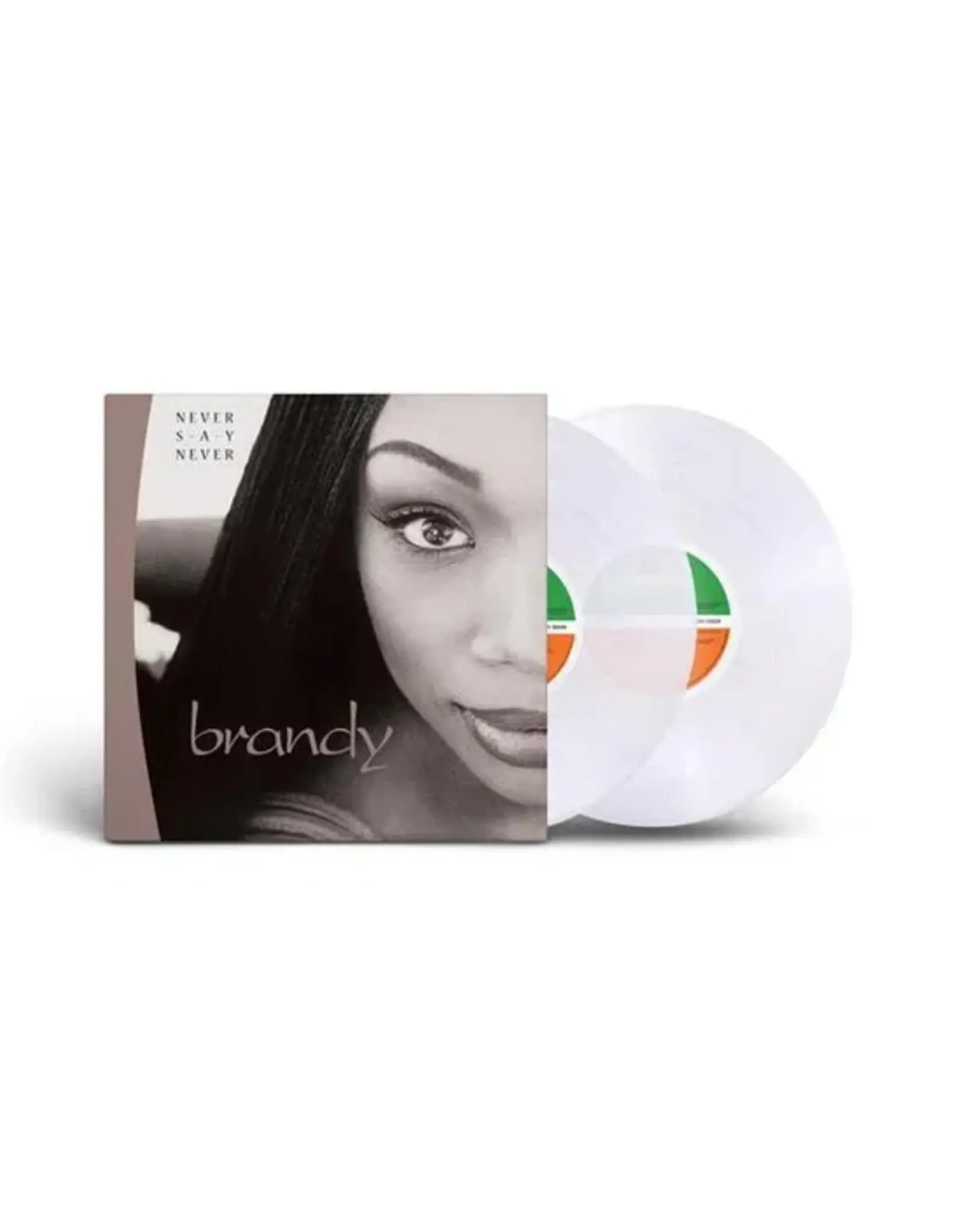 Brandy - Never Say Never (Crystal Clear Vinyl)