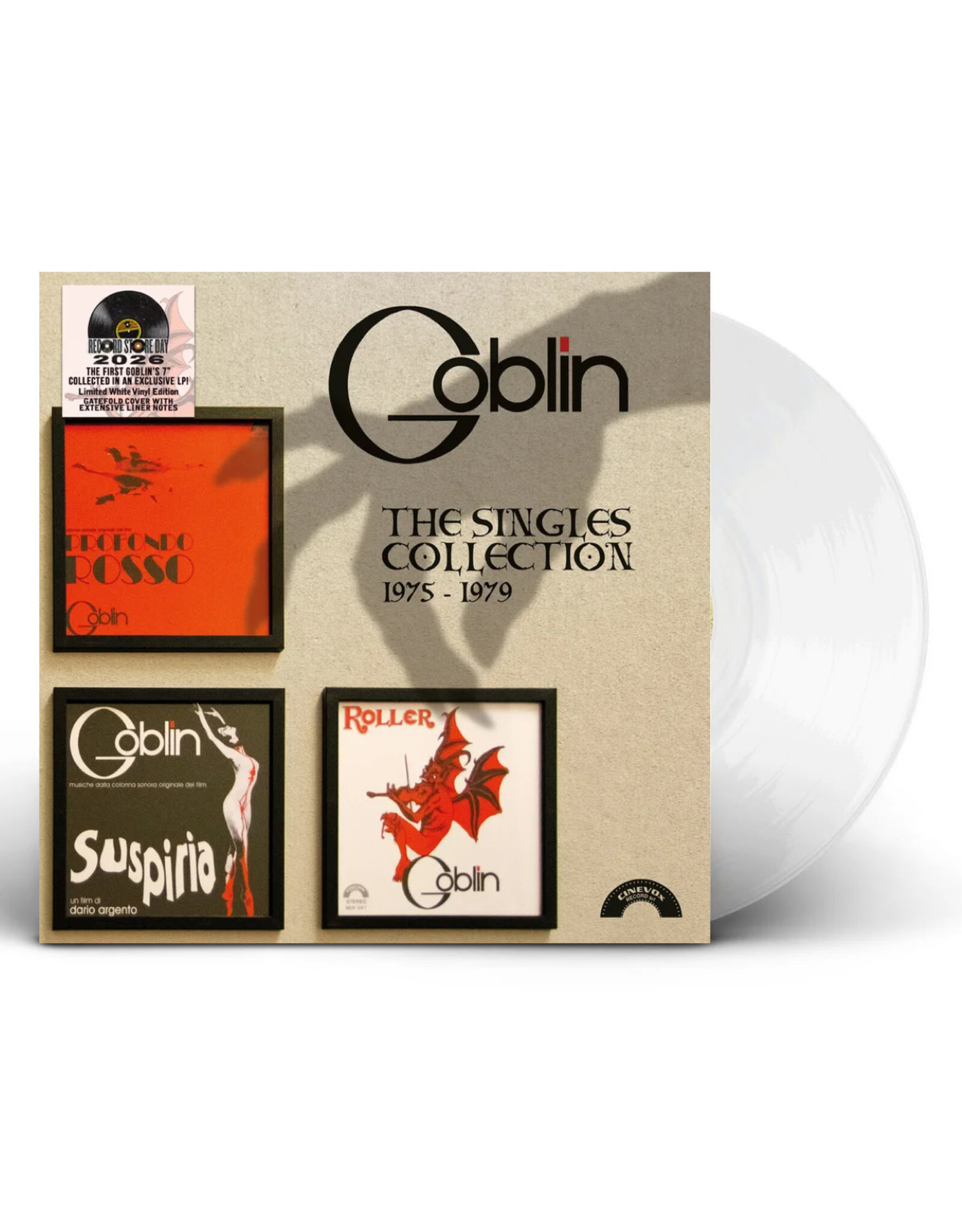Goblin - The Singles Collection 1975-1979 (Record Store Day) [White Vinyl]