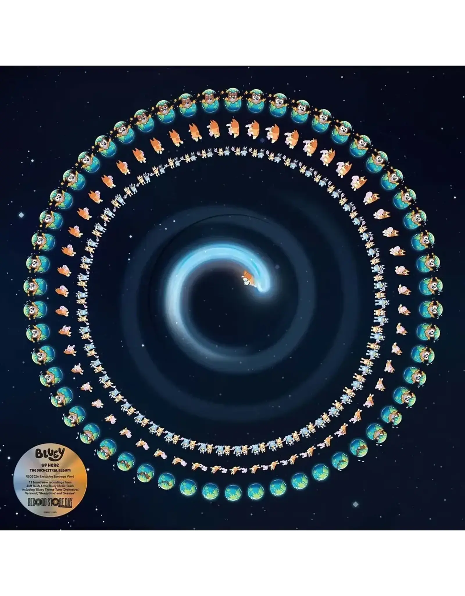 Bluey - Up Here (Record Store Day) [Zoetrope Vinyl]