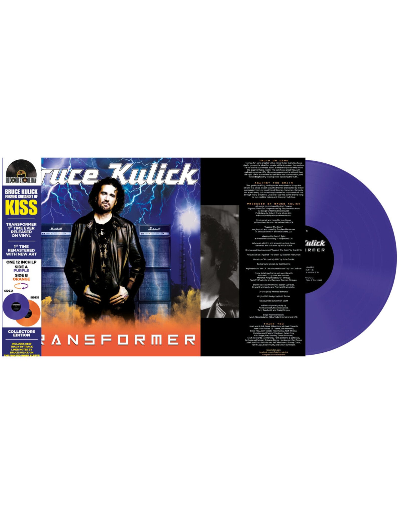 Bruce Kulick - Transformer (Record Store Day) [Orange & Purple Vinyl]