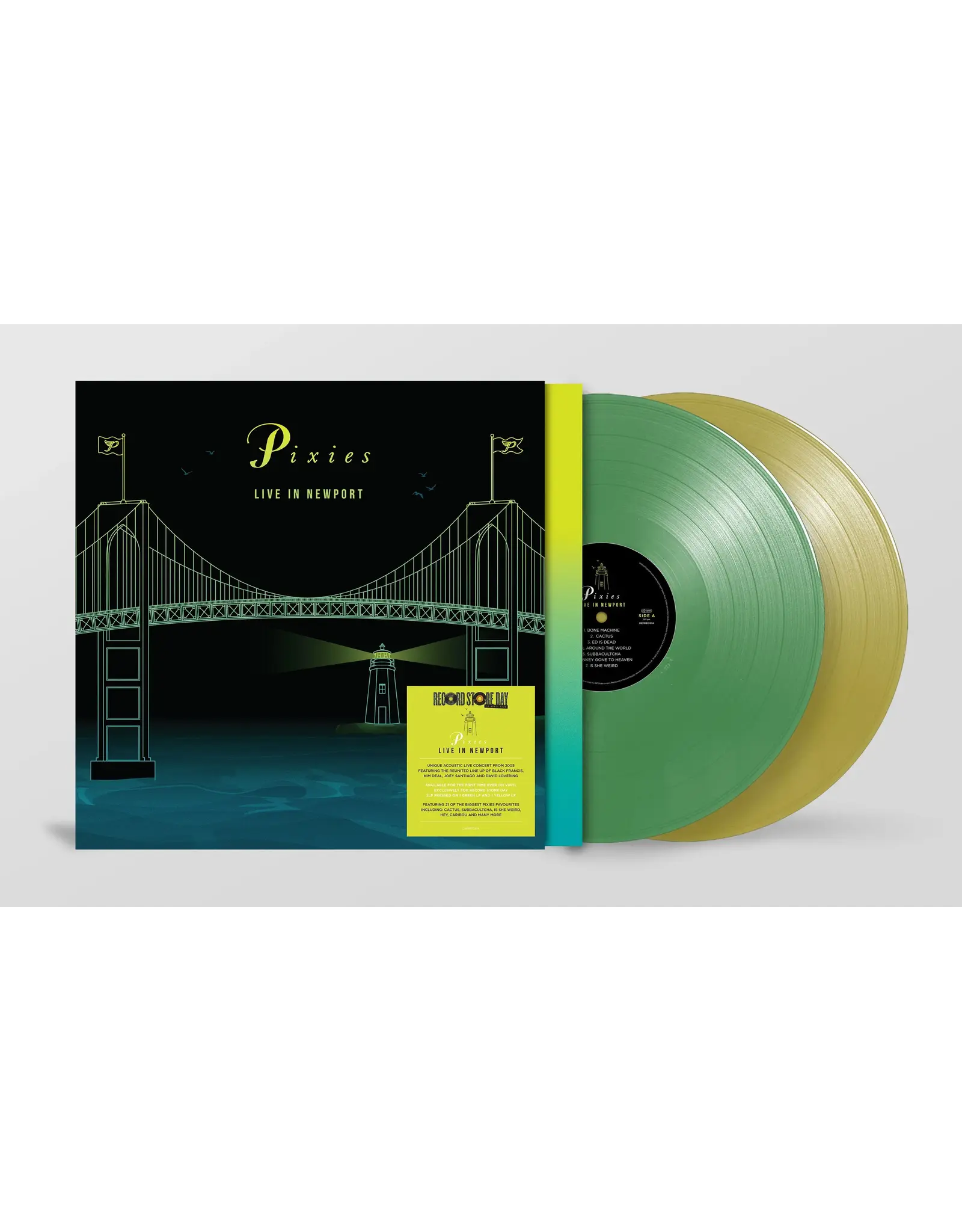 Pixies - Live In Newport (Record Store Day) [Green / Yellow Vinyl]