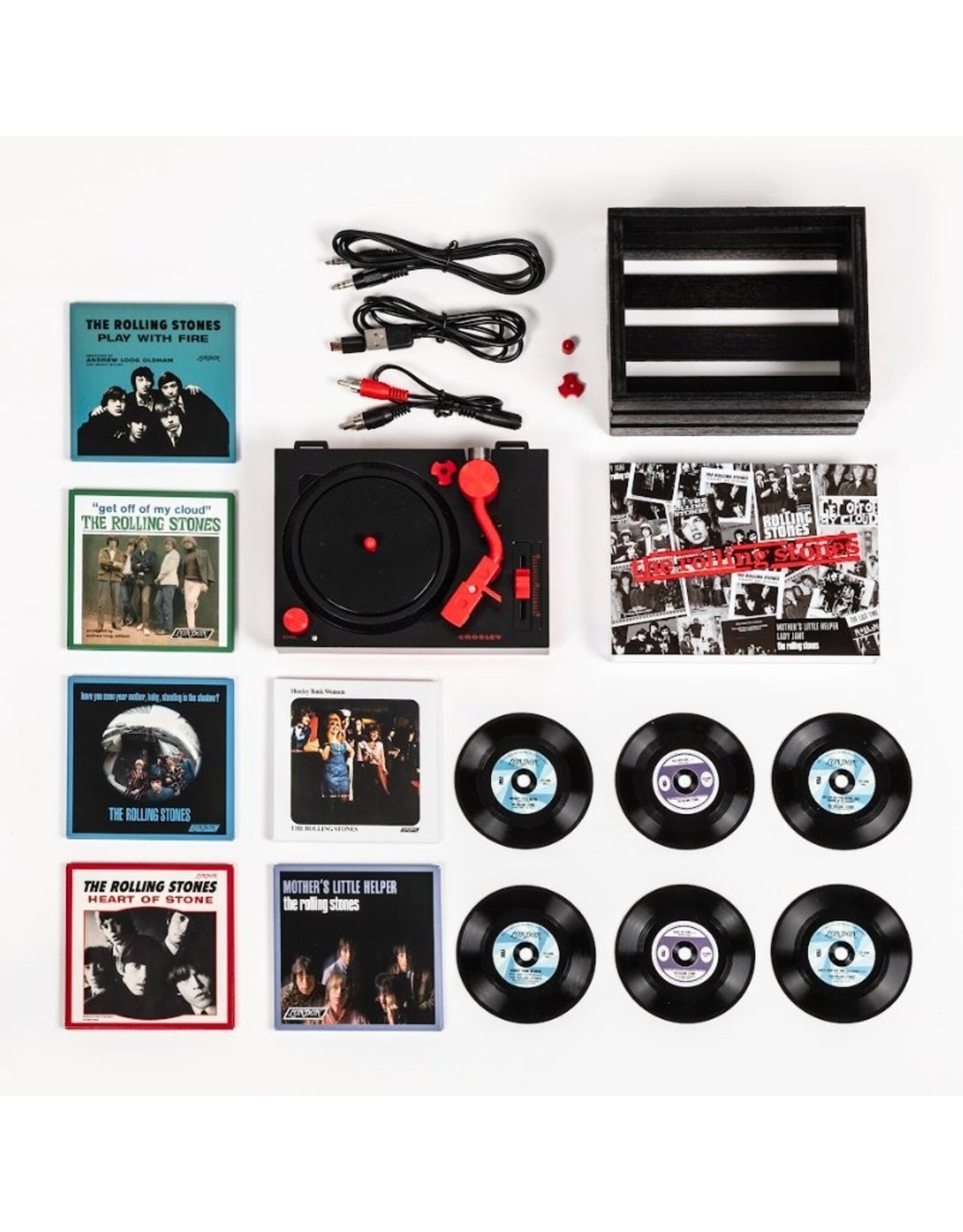 The Rolling Stones - RSD Turntable Package (3" Singles + Turntable)