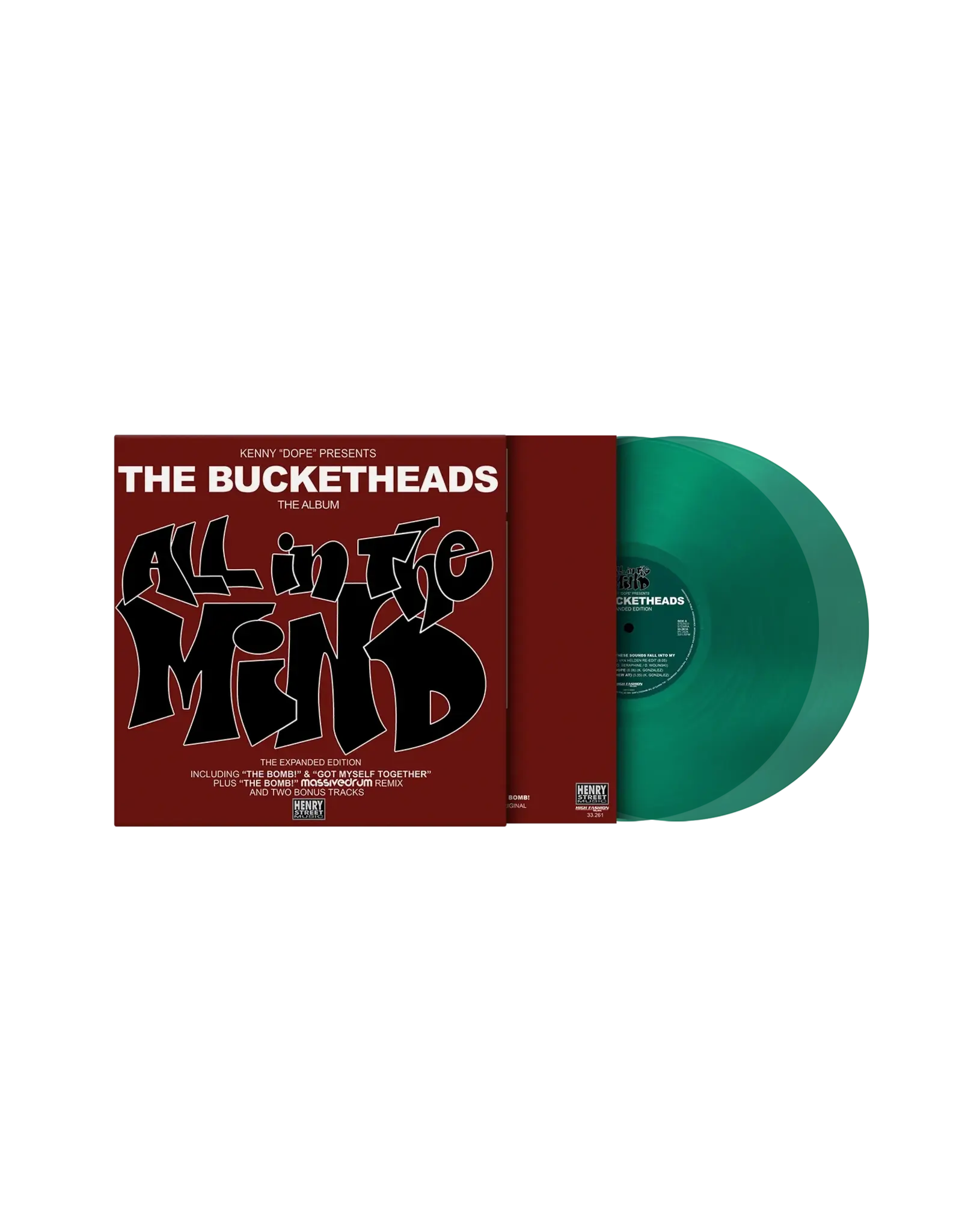 The Bucketheads - All In The Mind: The Expanded Edition (Record Store Day) [Green Vinyl]