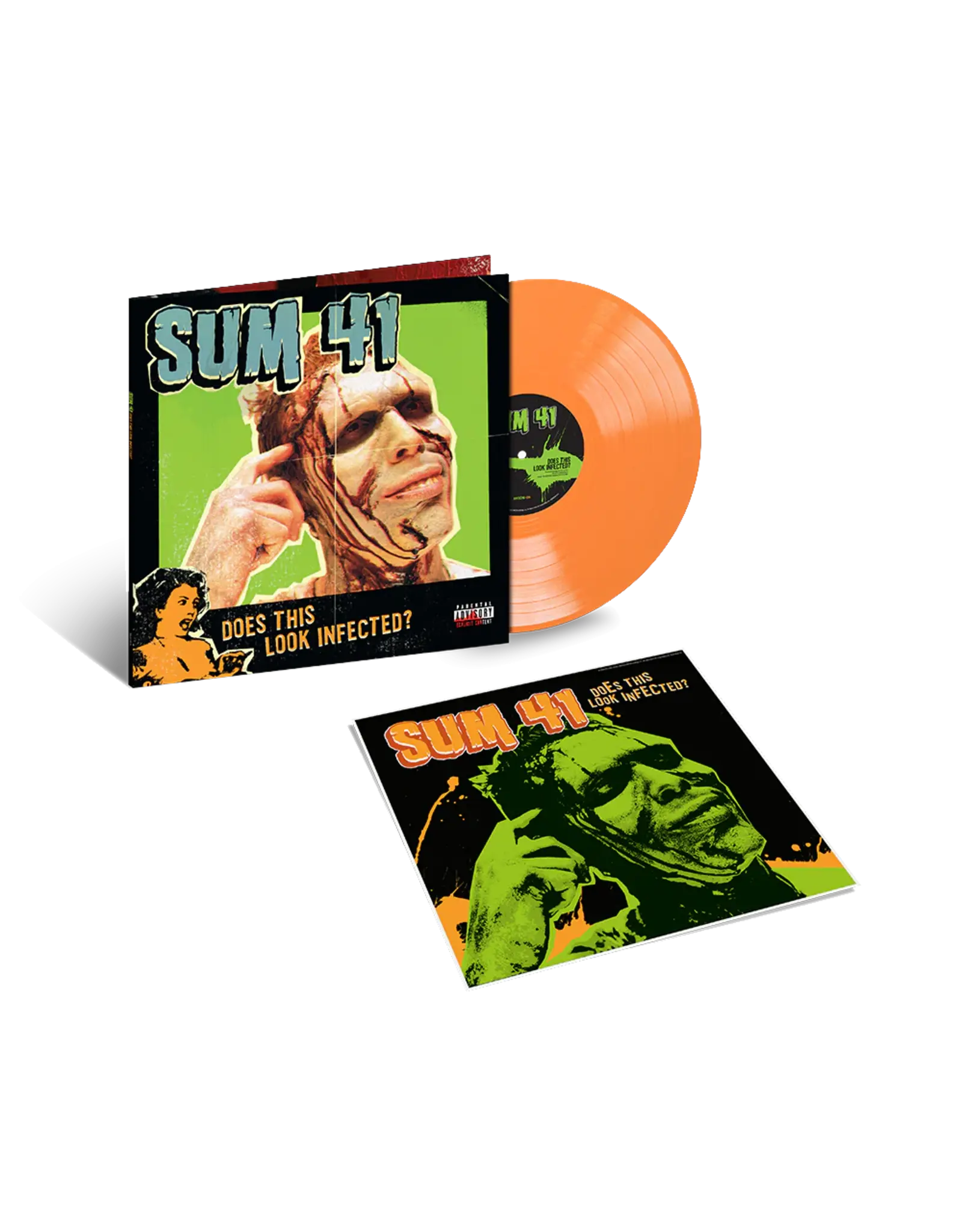 SUM 41 - Does This Look Infected? (Translucent Orange Vinyl)