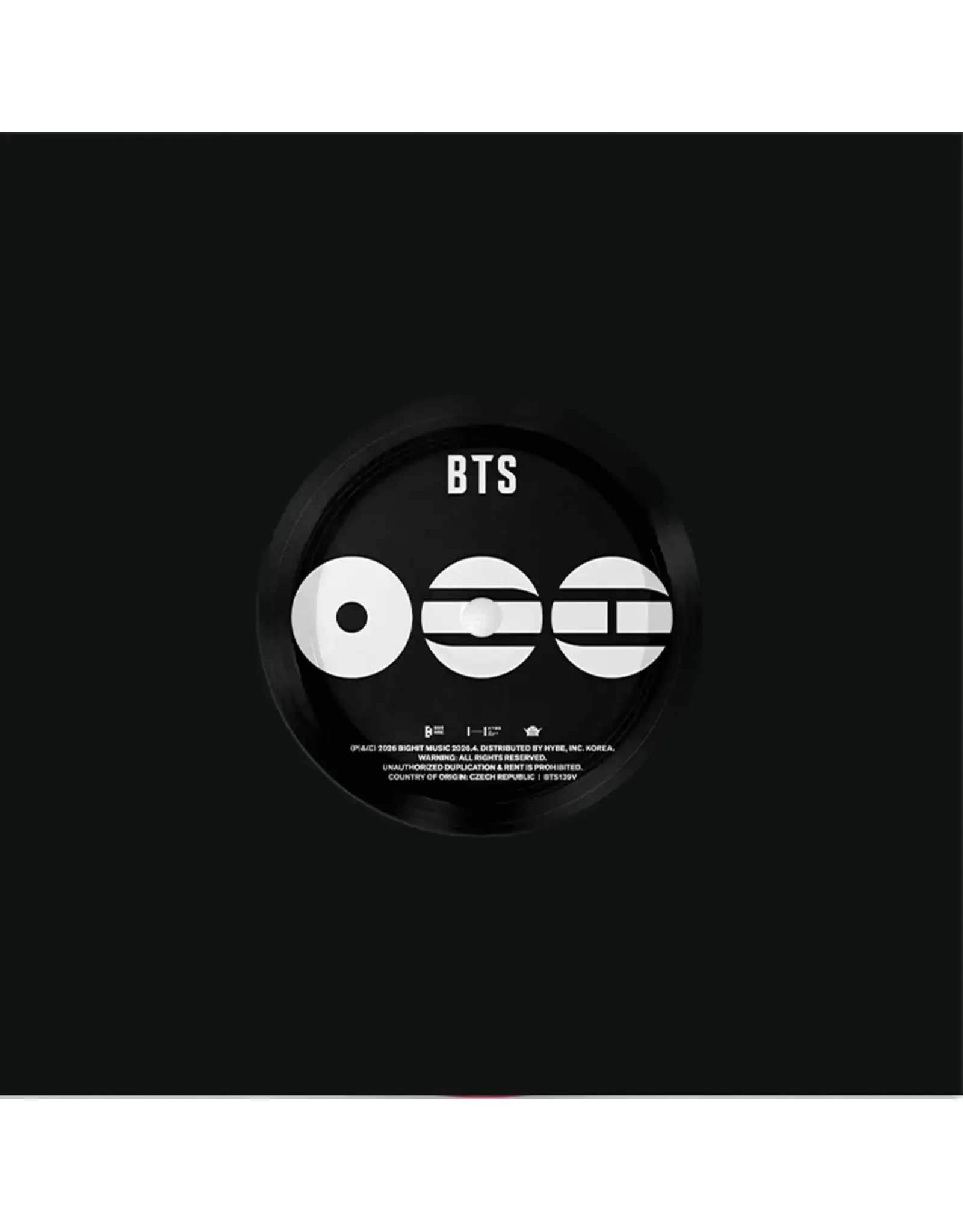 BTS - Swim (7" Red Vinyl)