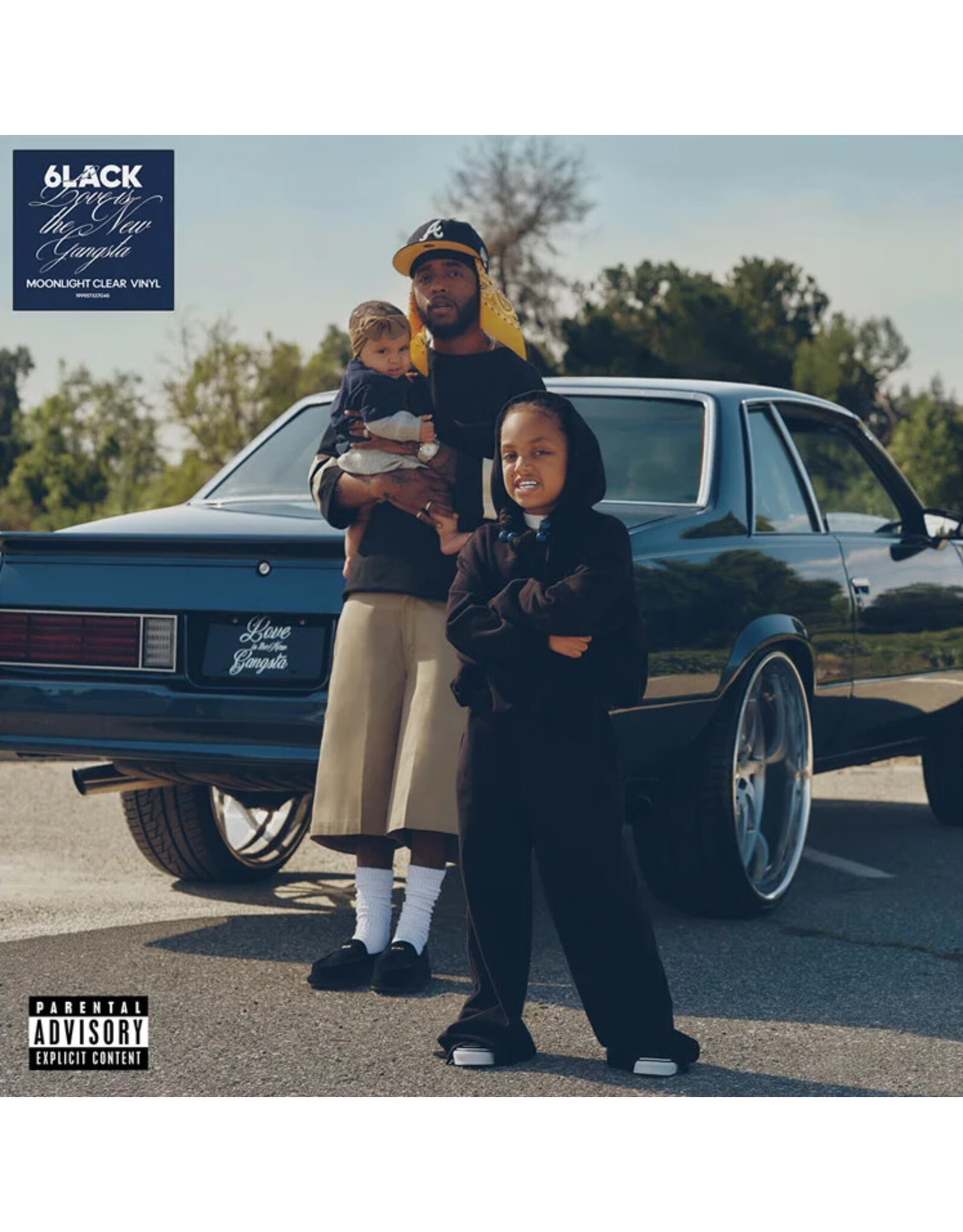 6LACK - Love Is The New Gangsta (Moonlight Clear Vinyl)