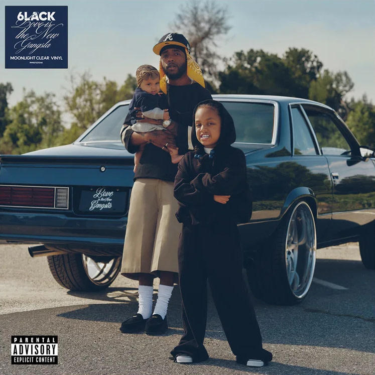 6LACK - Love Is The New Gangsta (Moonlight Clear Vinyl) - Pop Music
