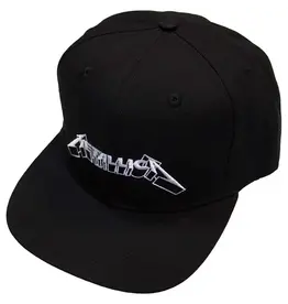 Metallica / Classic Logo Snapback Baseball Cap