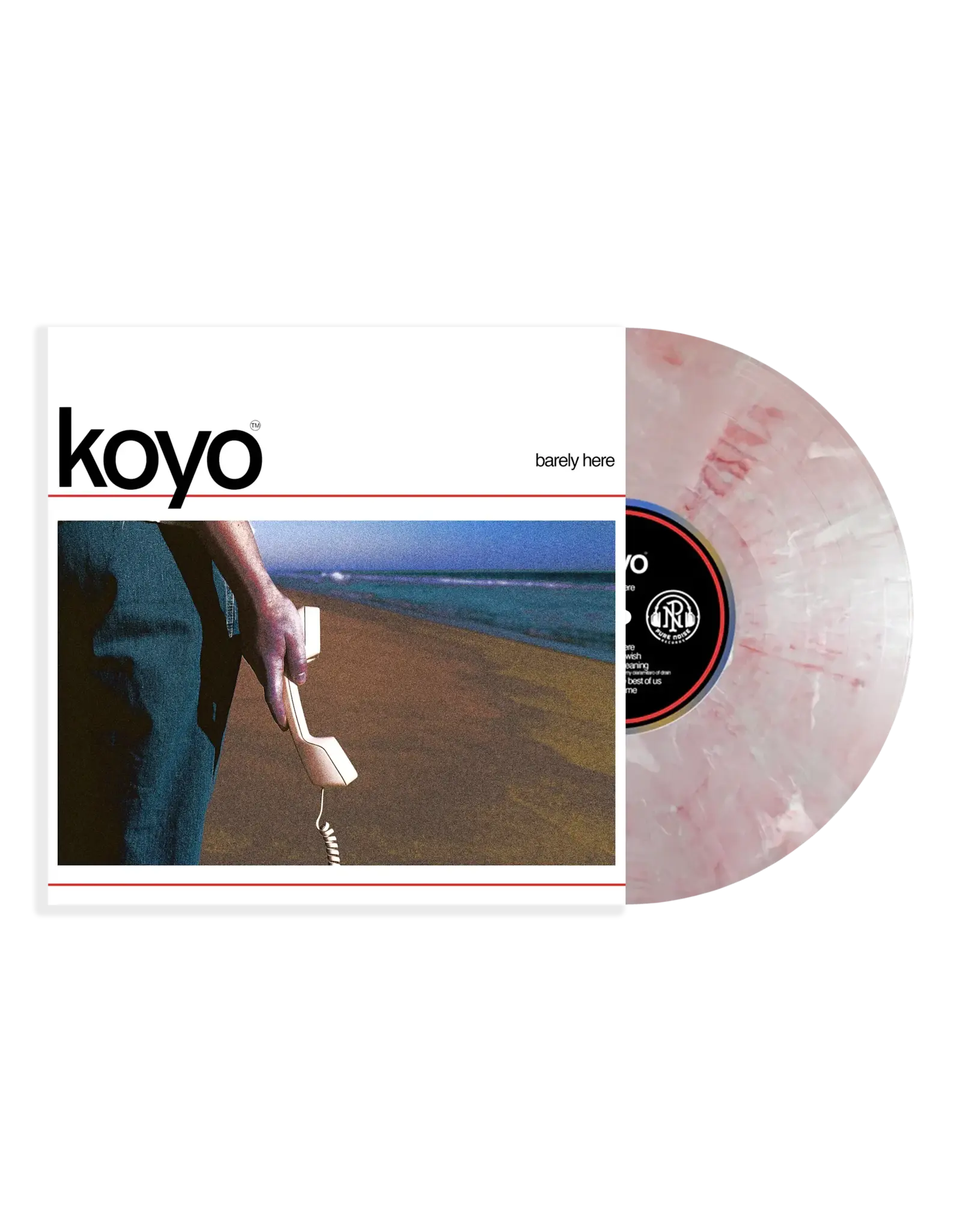 Koyo - Barely Here (Red & White Marble Vinyl)