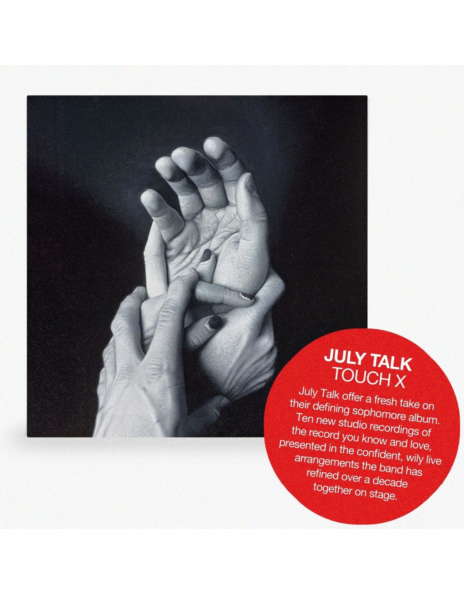 July Talk - Touch X / Love's Not Dead (Red Vinyl)