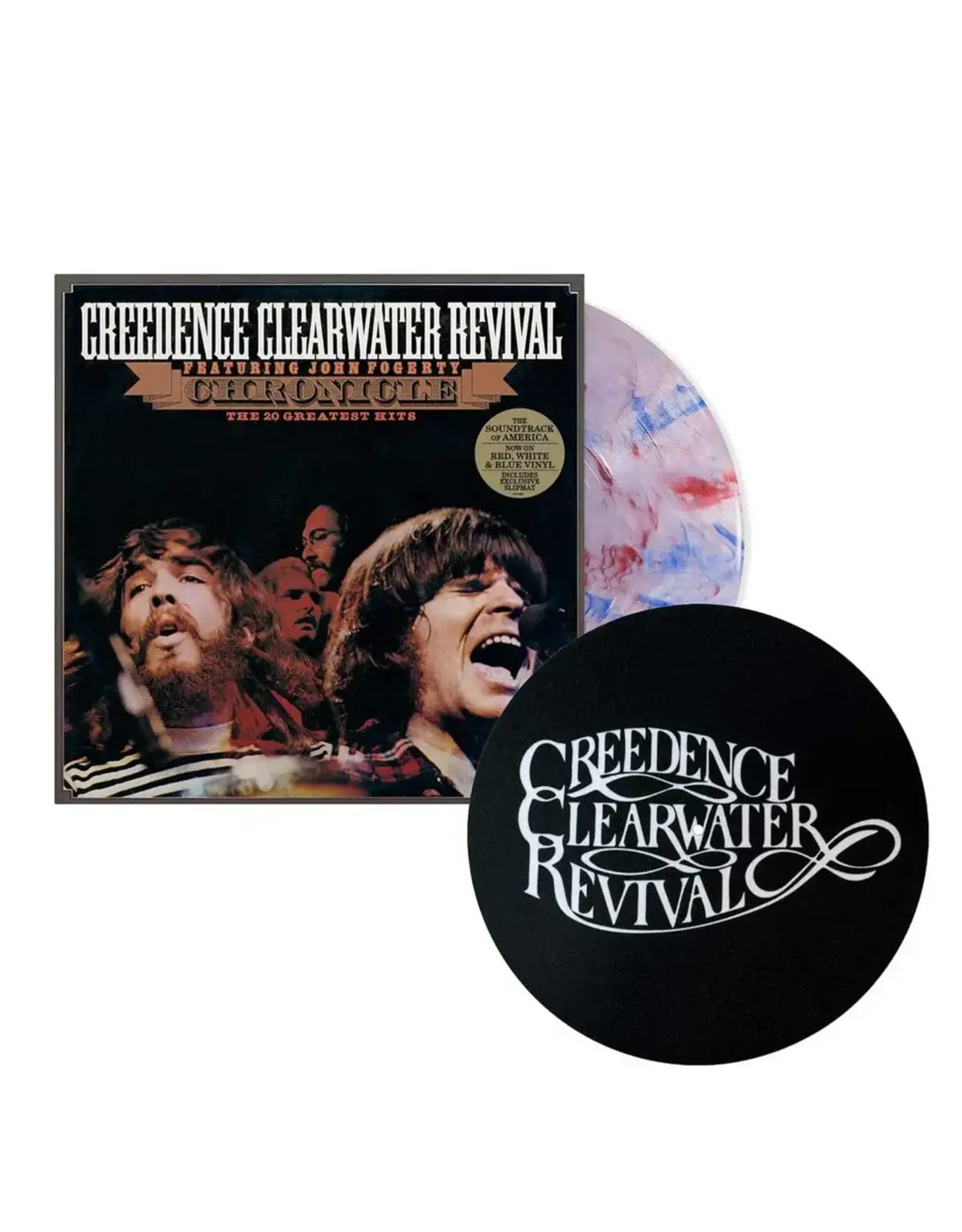 Creedence Clearwater Revival - Chronicle: The 20 Greatest Hits (Exclusive Slipmat + Red, White & Blue Vinyl)