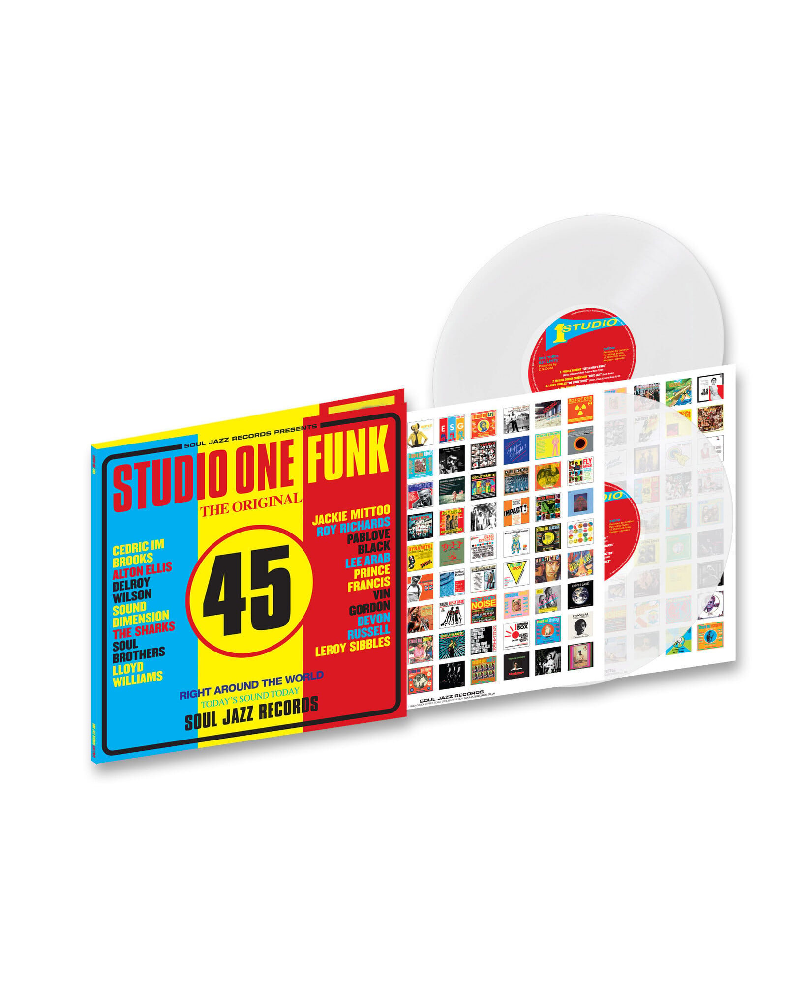 Various - Soul Jazz Presents: Studio One Funk (Clear Vinyl)