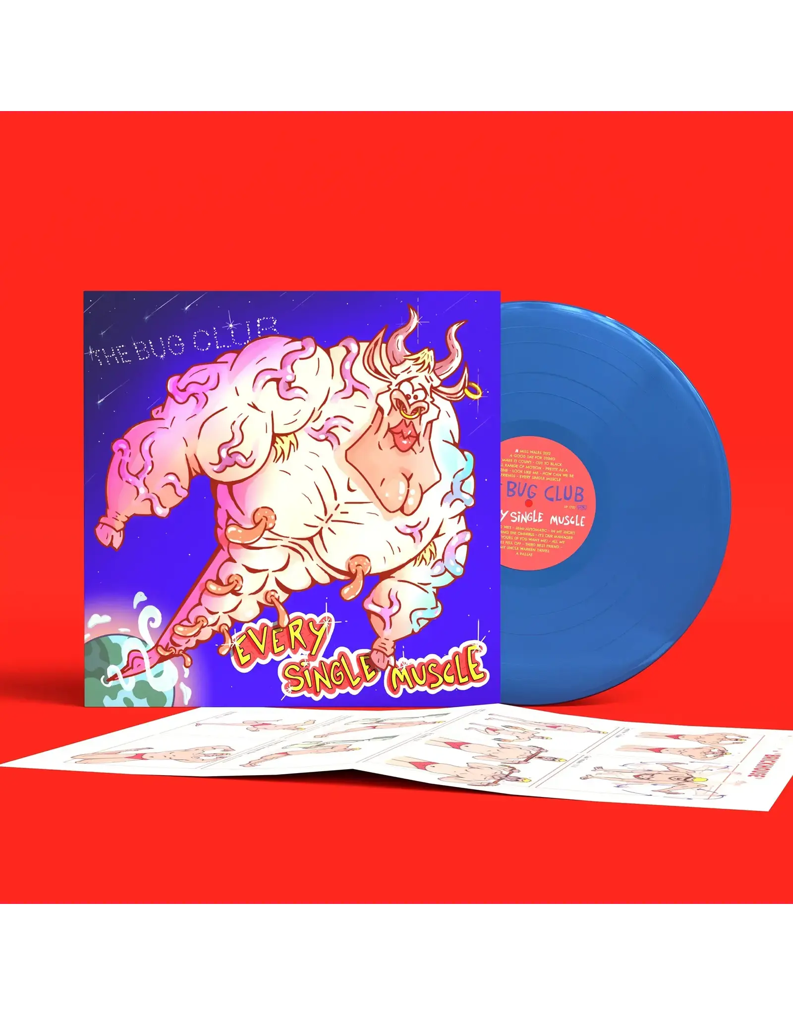 The Bug Club - Every Single Muscle (Blue Vinyl)