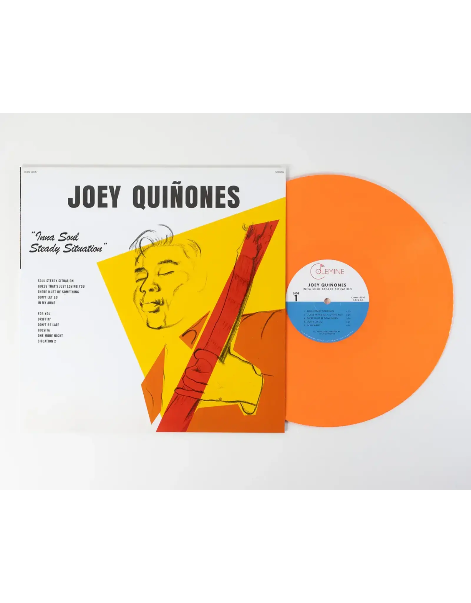 Joey Quiñones - Inna Soul Steady Situation (Orange Vinyl)