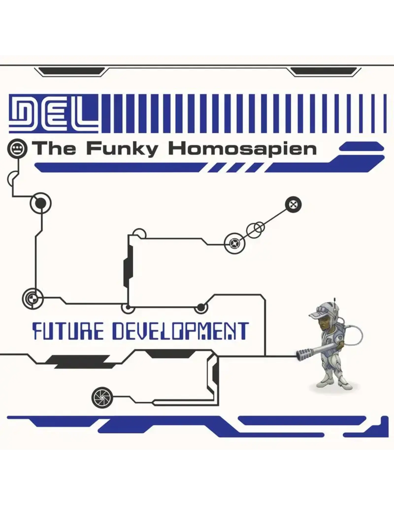 Del The Funky Homosapien - Future Development (Metallic Blue Vinyl)
