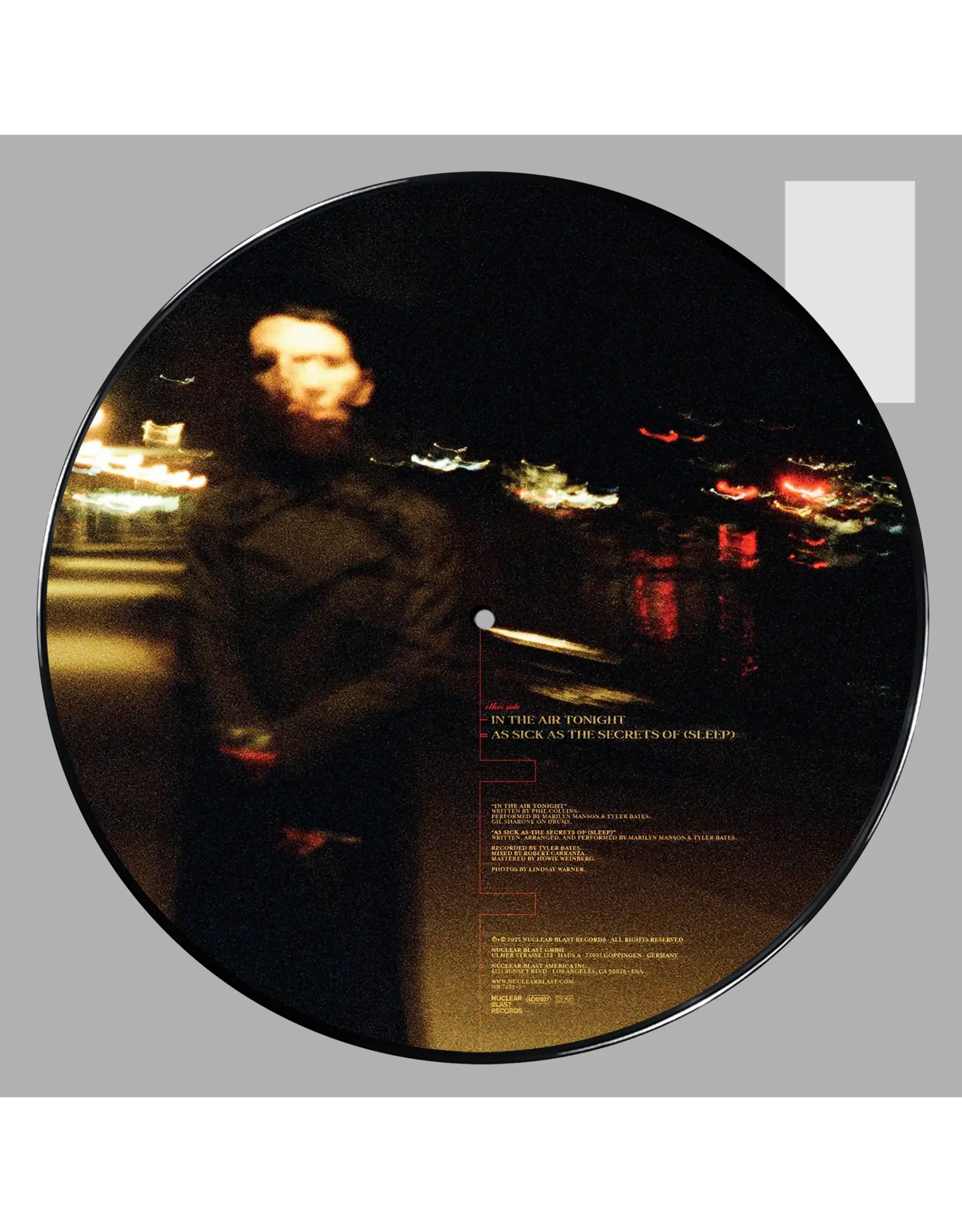 Marilyn Manson - In The Air Tonight (12" Picture Disc Vinyl)