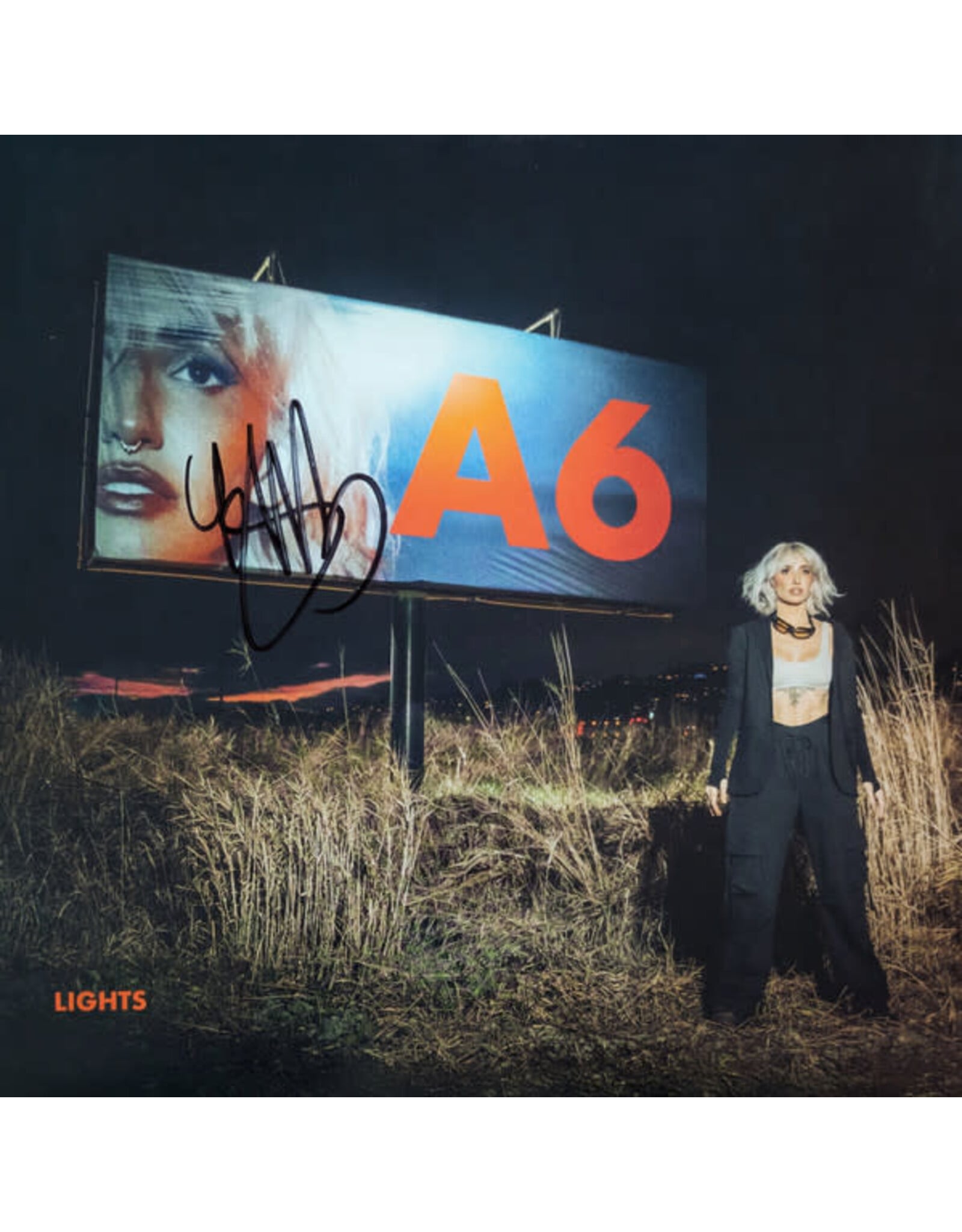 Lights - A6 (Orange Crush Vinyl) [SIGNED]