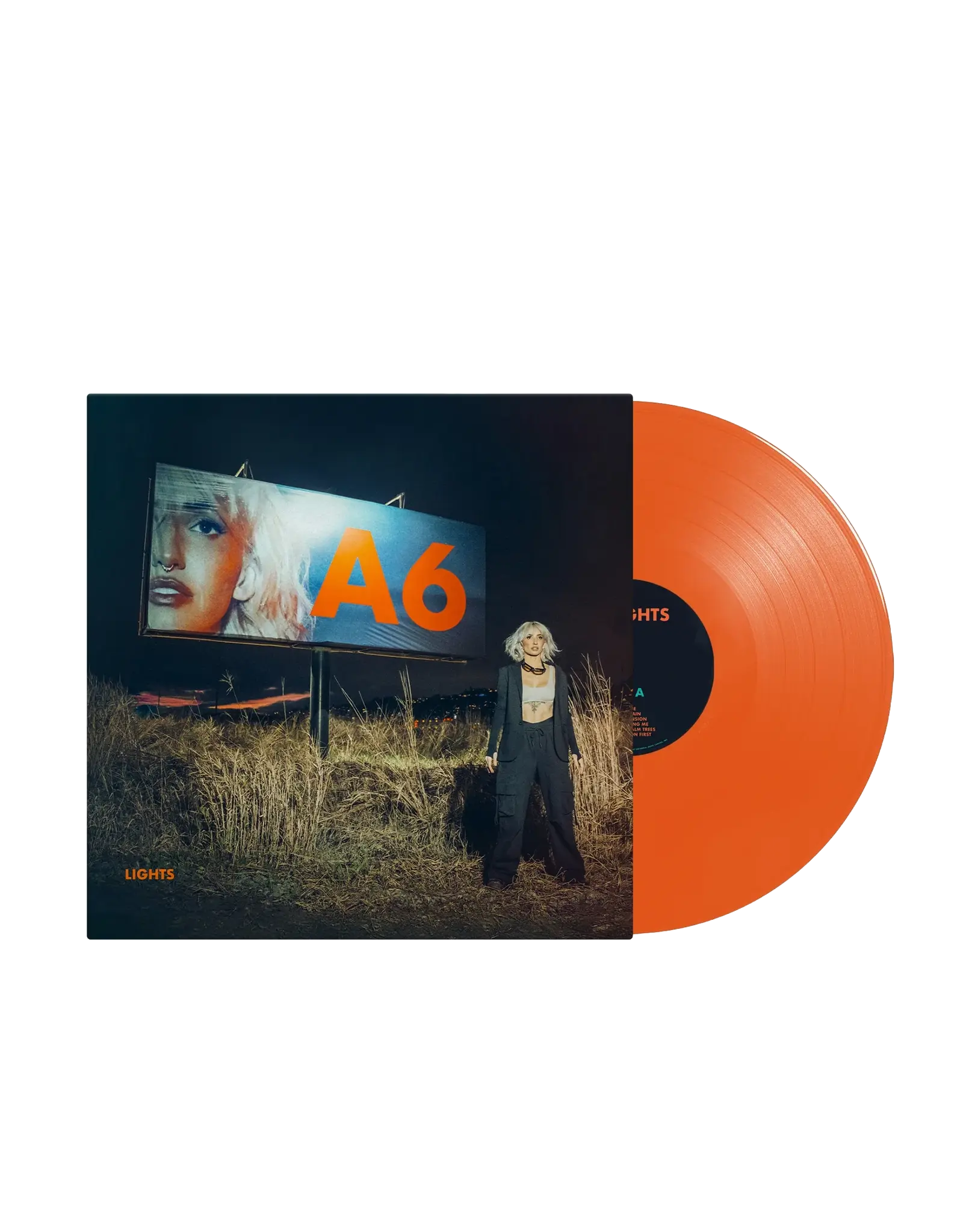 Lights - A6 (Orange Crush Vinyl) [SIGNED]