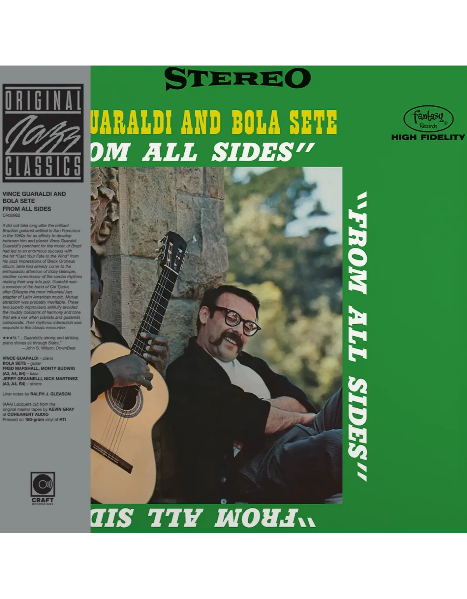 Vince Guaraldi & Bona Sete - From All Sides (2026 Remaster)