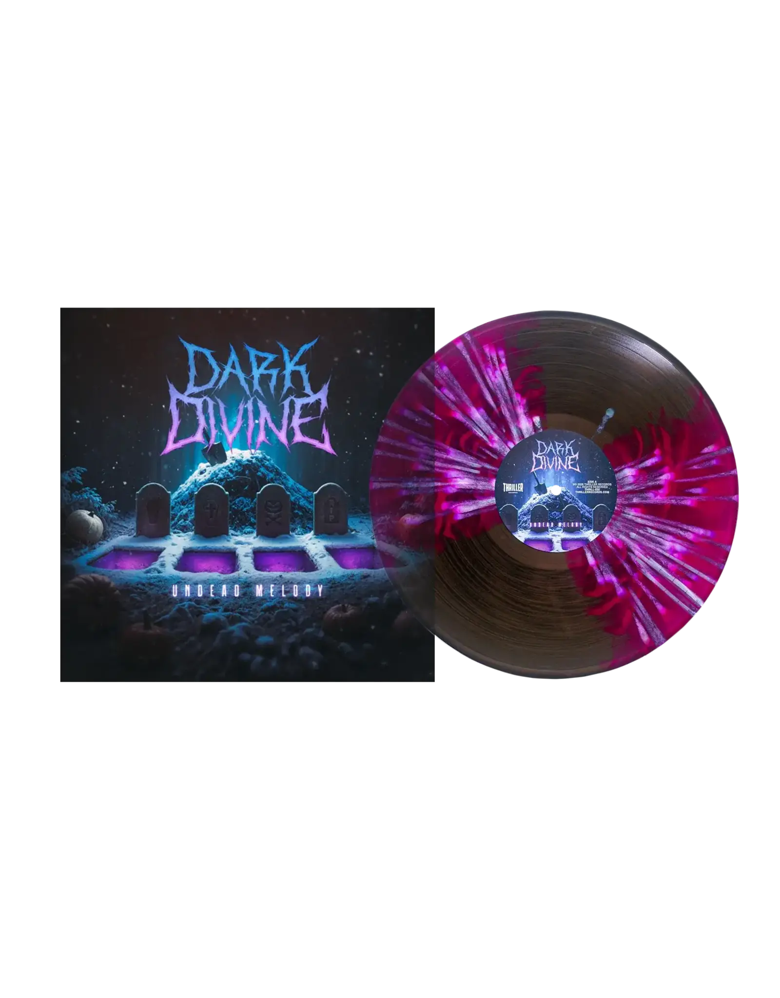 Dark Divine - Undead Melody (Purple and Black Vinyl)