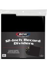 BCW / Vinyl Record Dividers (25 pack)