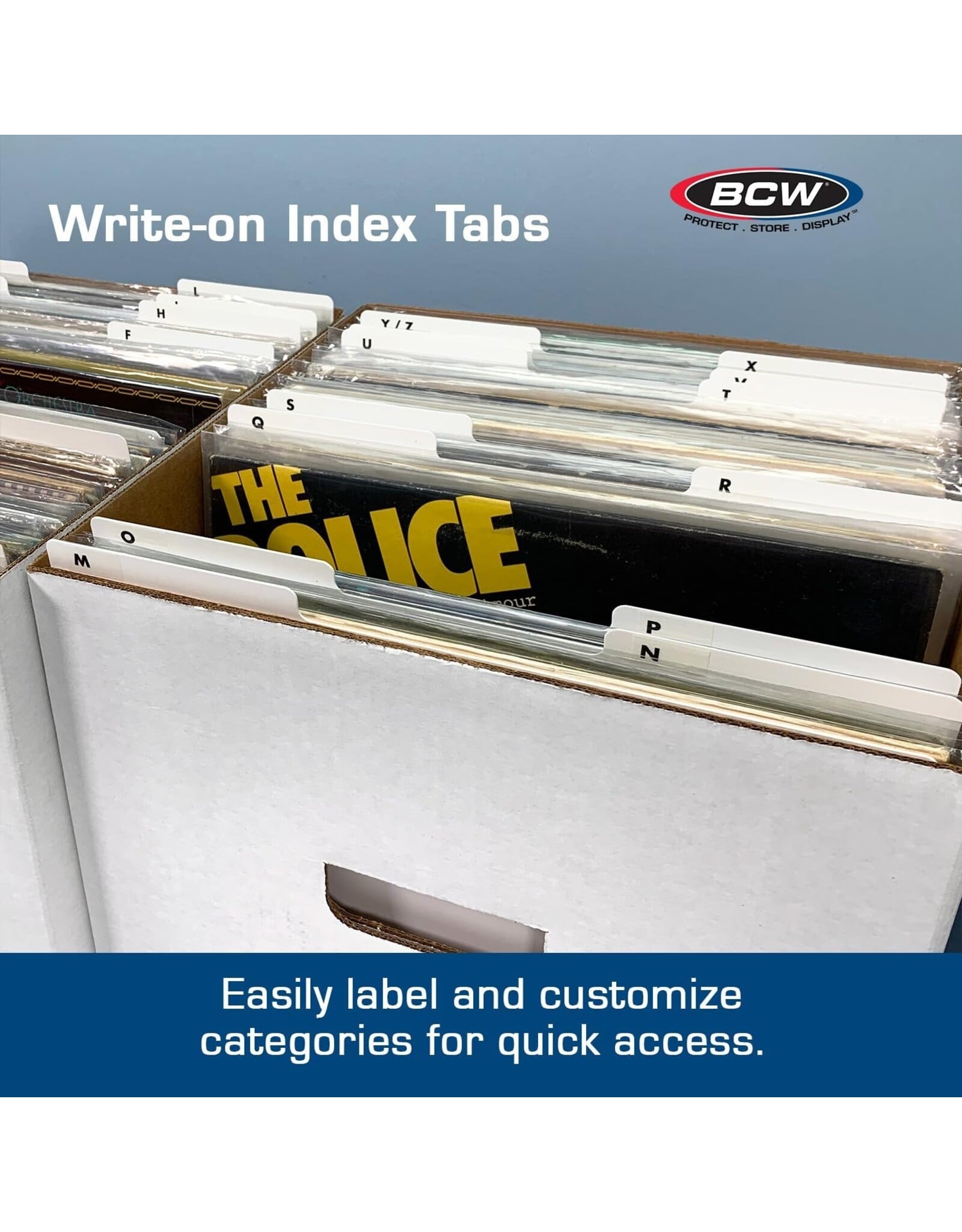 BCW / Vinyl Record Dividers (25 pack)