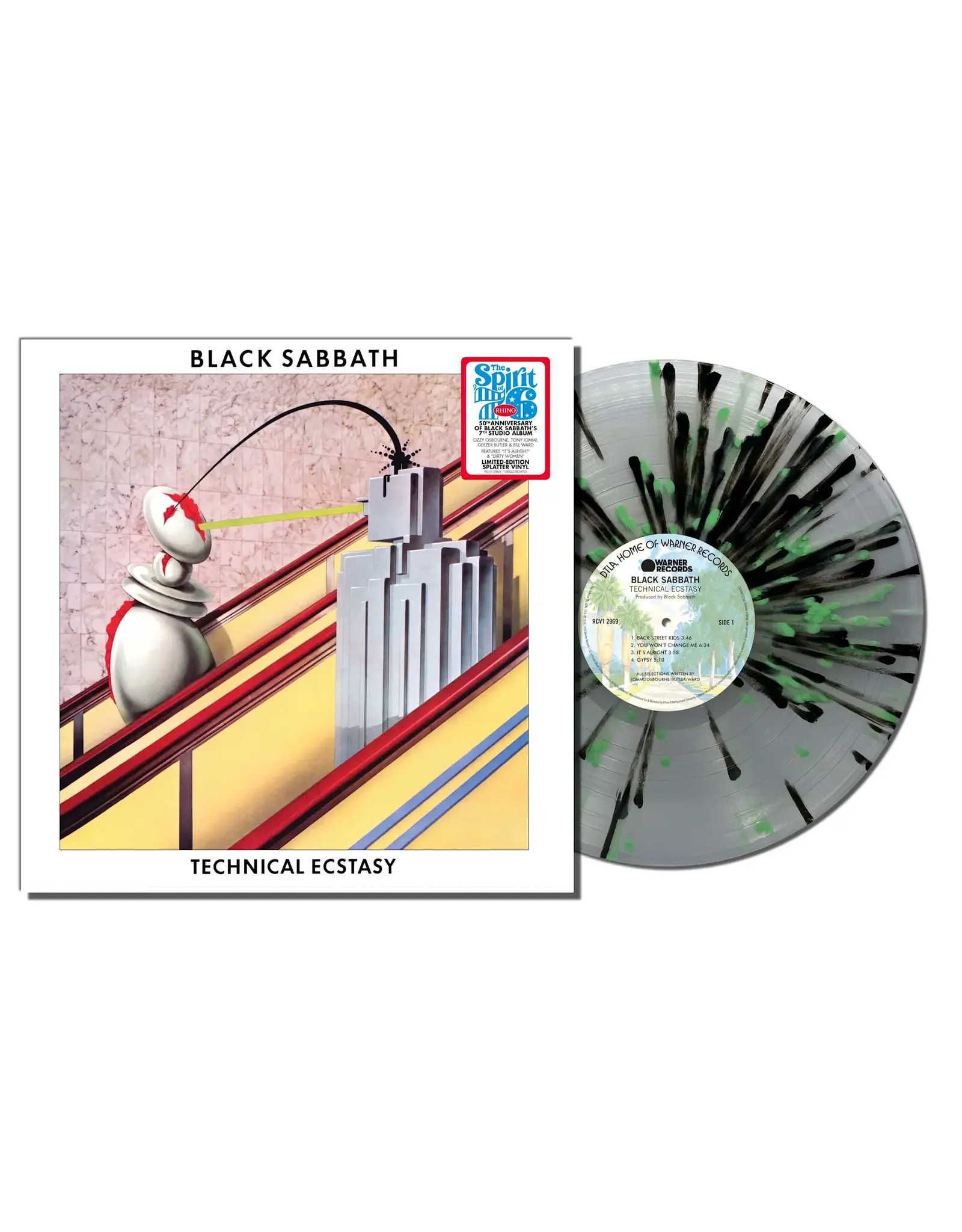 Black Sabbath - Technical Ecstasy (50th Anniversary) [Exclusive Splatter Vinyl]