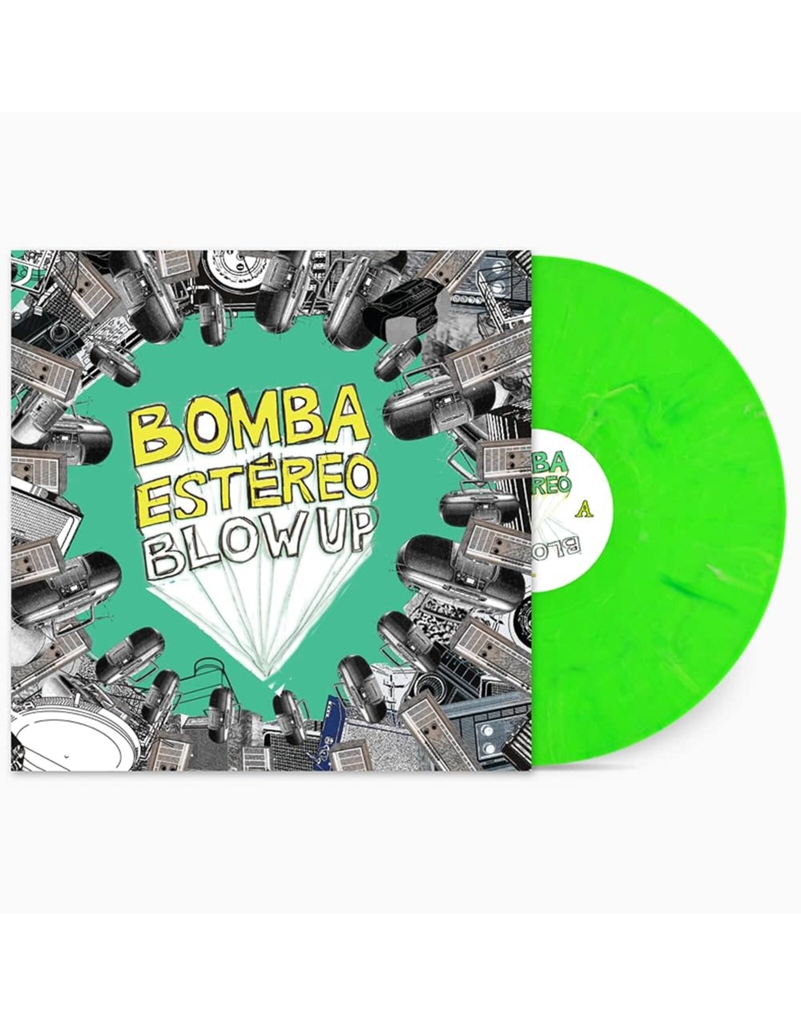 Bomba Estéreo - Blow Up (Lime Green Vinyl)