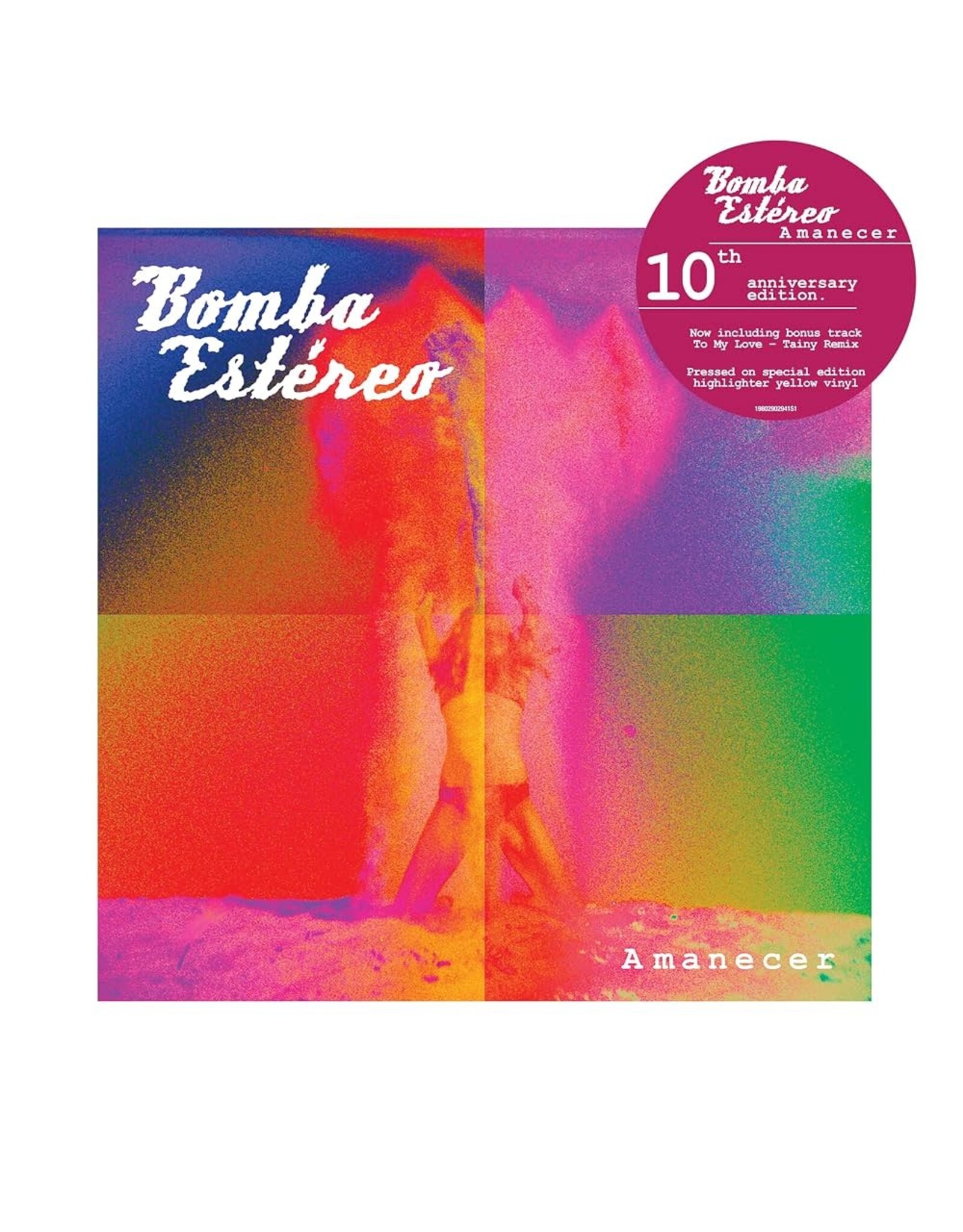 Bomba Estéreo - Amanecer (10th Anniversary) [Highlighter Yellow Vinyl]