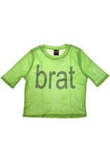 Charli XCX / Brat Mesh Women's Crop Top Tee