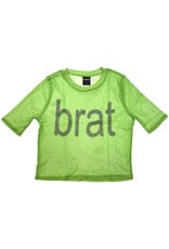 Charli XCX / Brat Mesh Women's Crop Top