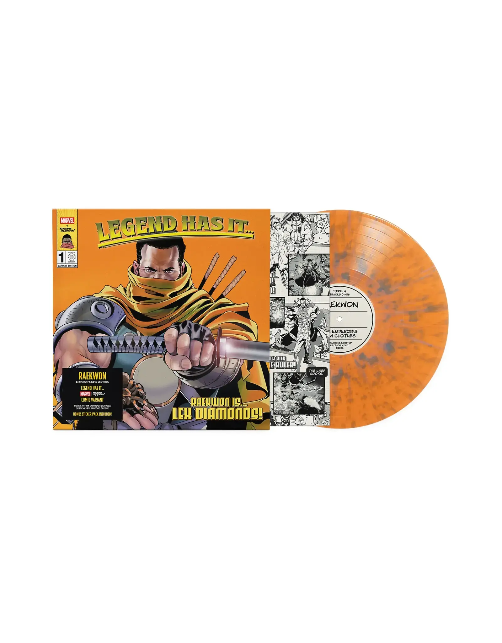 Raekwon - The Emperor's New Clothes (Marvel Comics Edition) [Orange Marble Vinyl]