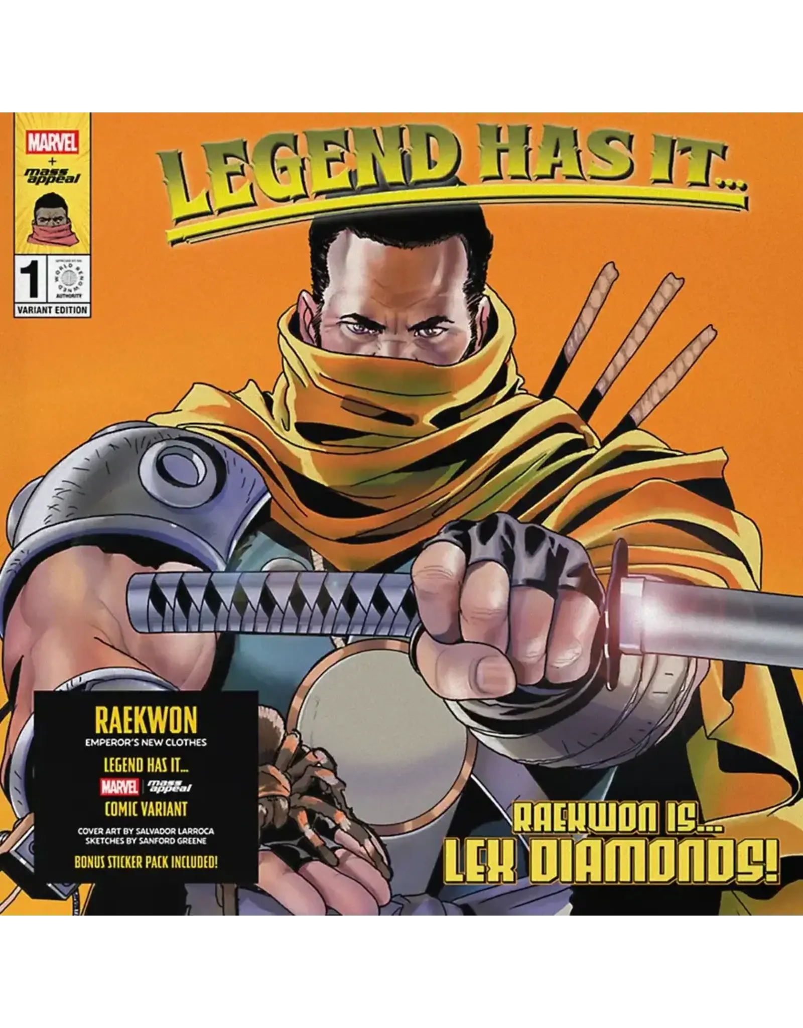 Raekwon - The Emperor's New Clothes (Marvel Comics Edition) [Orange Marble Vinyl]
