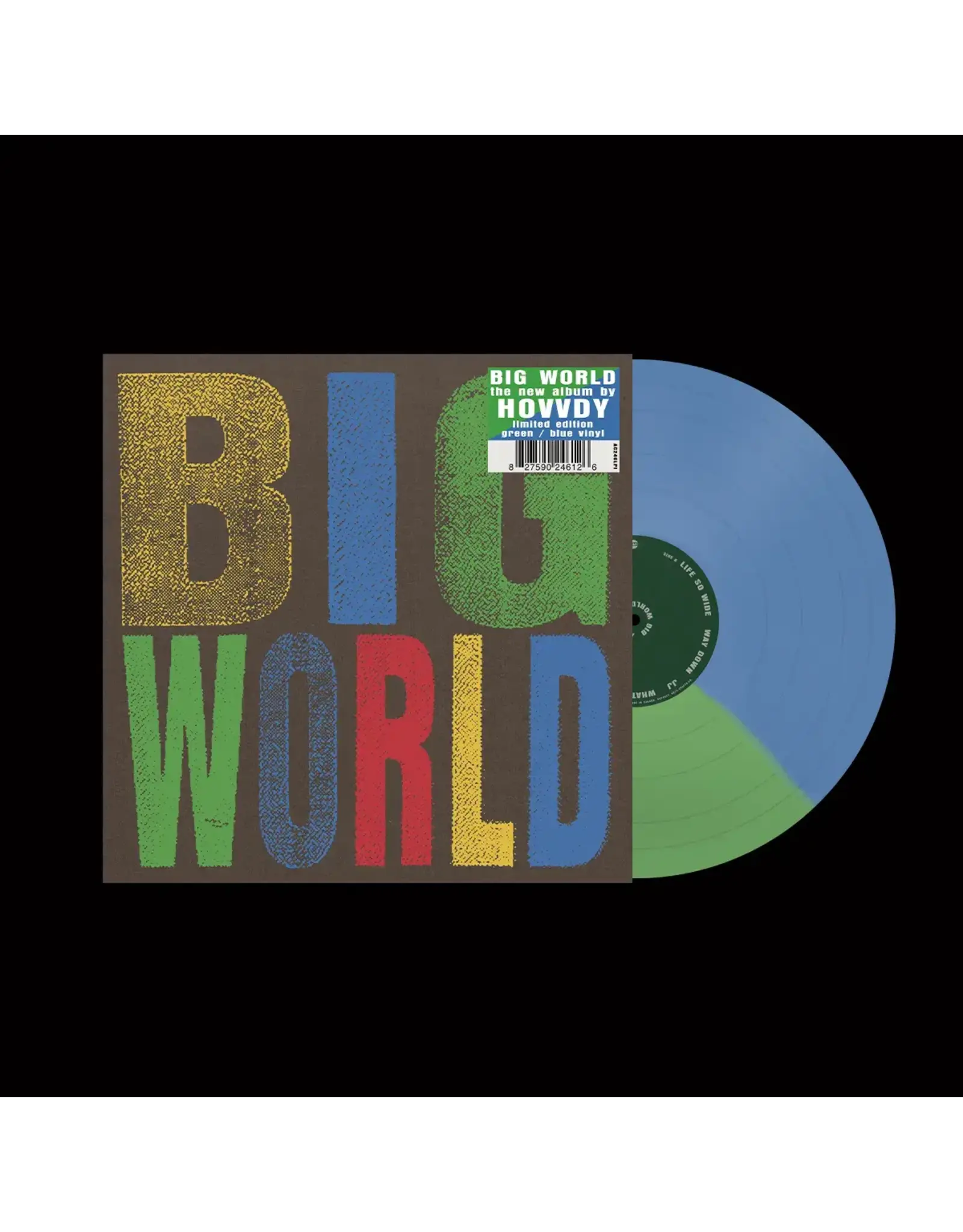 Hovvdy - Big World (Exclusive Green & Blue Split Vinyl)