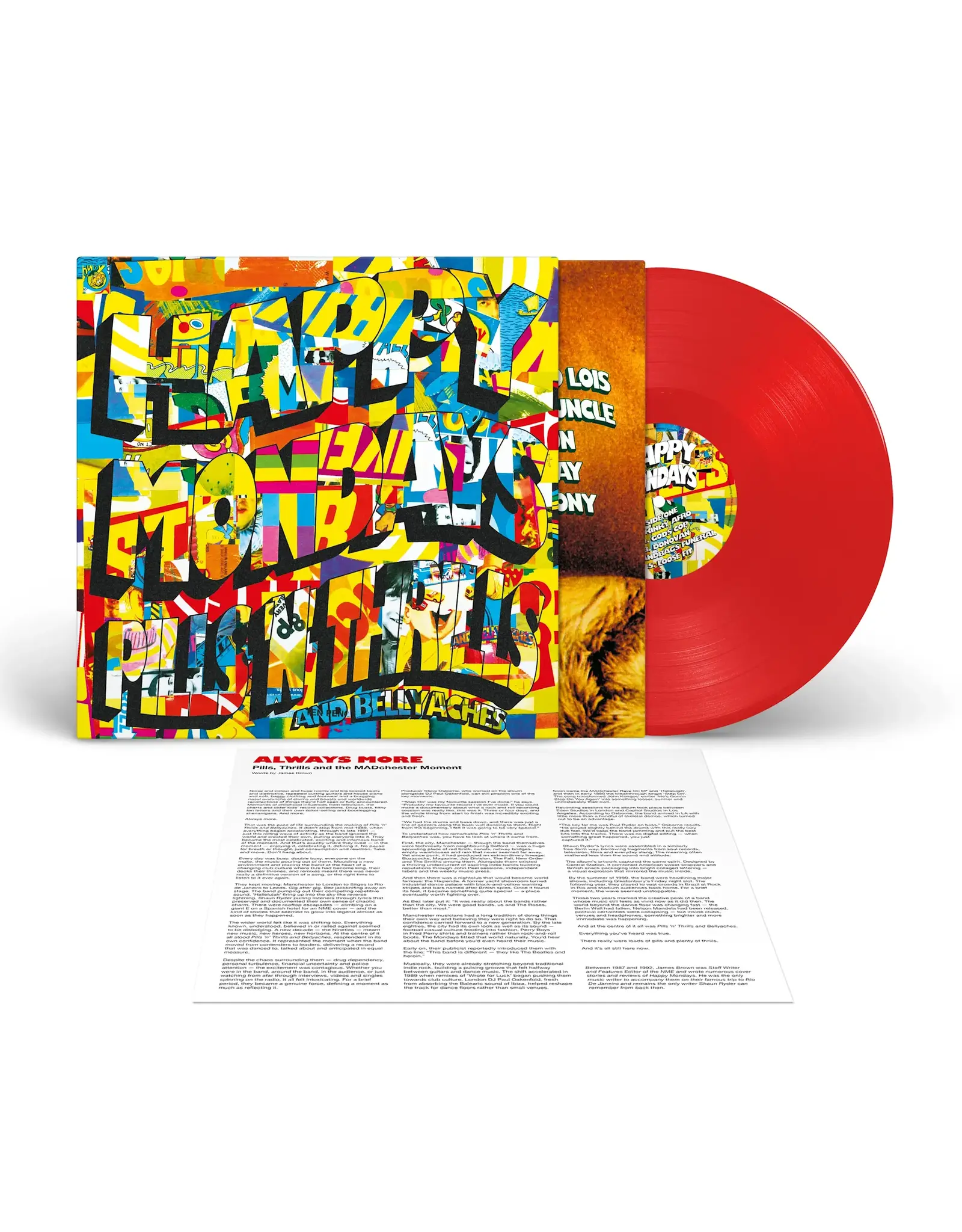 Happy Mondays - Pills 'N' Thrills & Bellyaches (Red Vinyl)