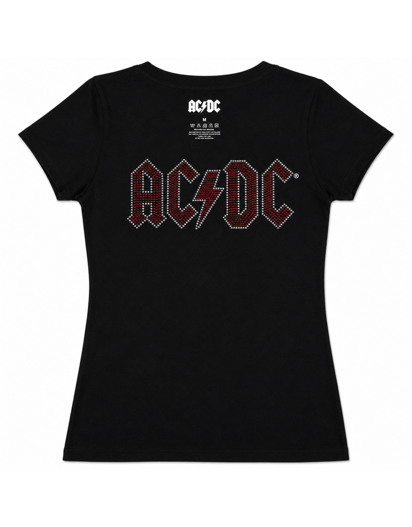 AC/DC / Classic Logo Rhinestone Logo Women's Tee