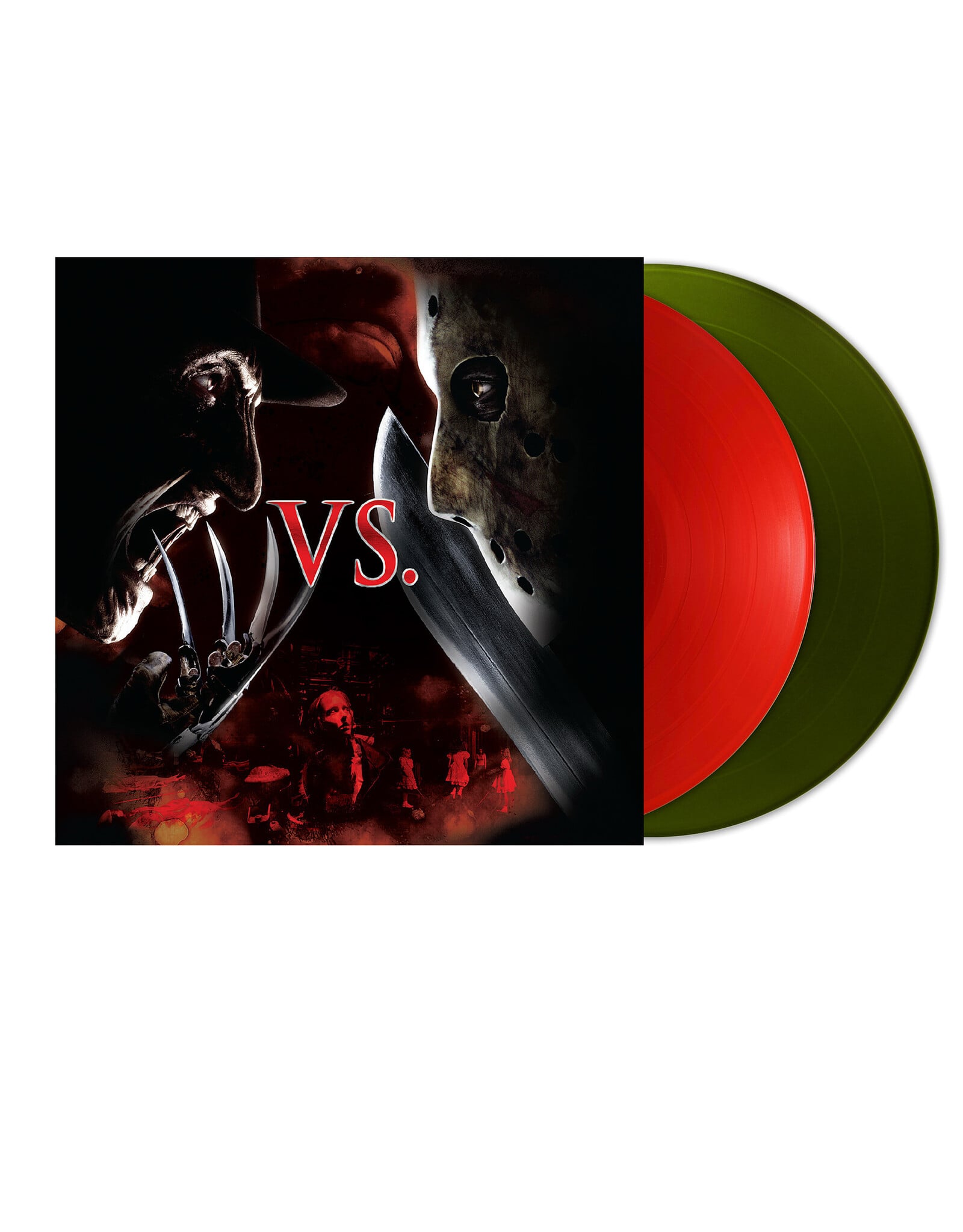 Various - Freddy Vs. Jason (Music From The Film) [Red & Green 'Freddy's Sweater' Vinyl]