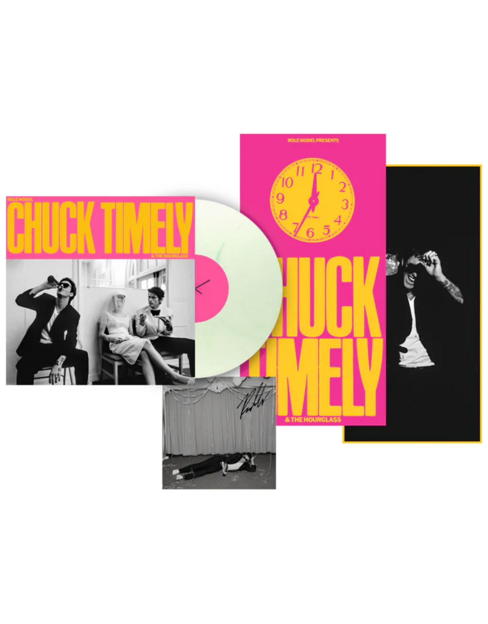 Role Model - Chuck Timely & The Hourglass (Exclusive Clear Vinyl + Signed Card)